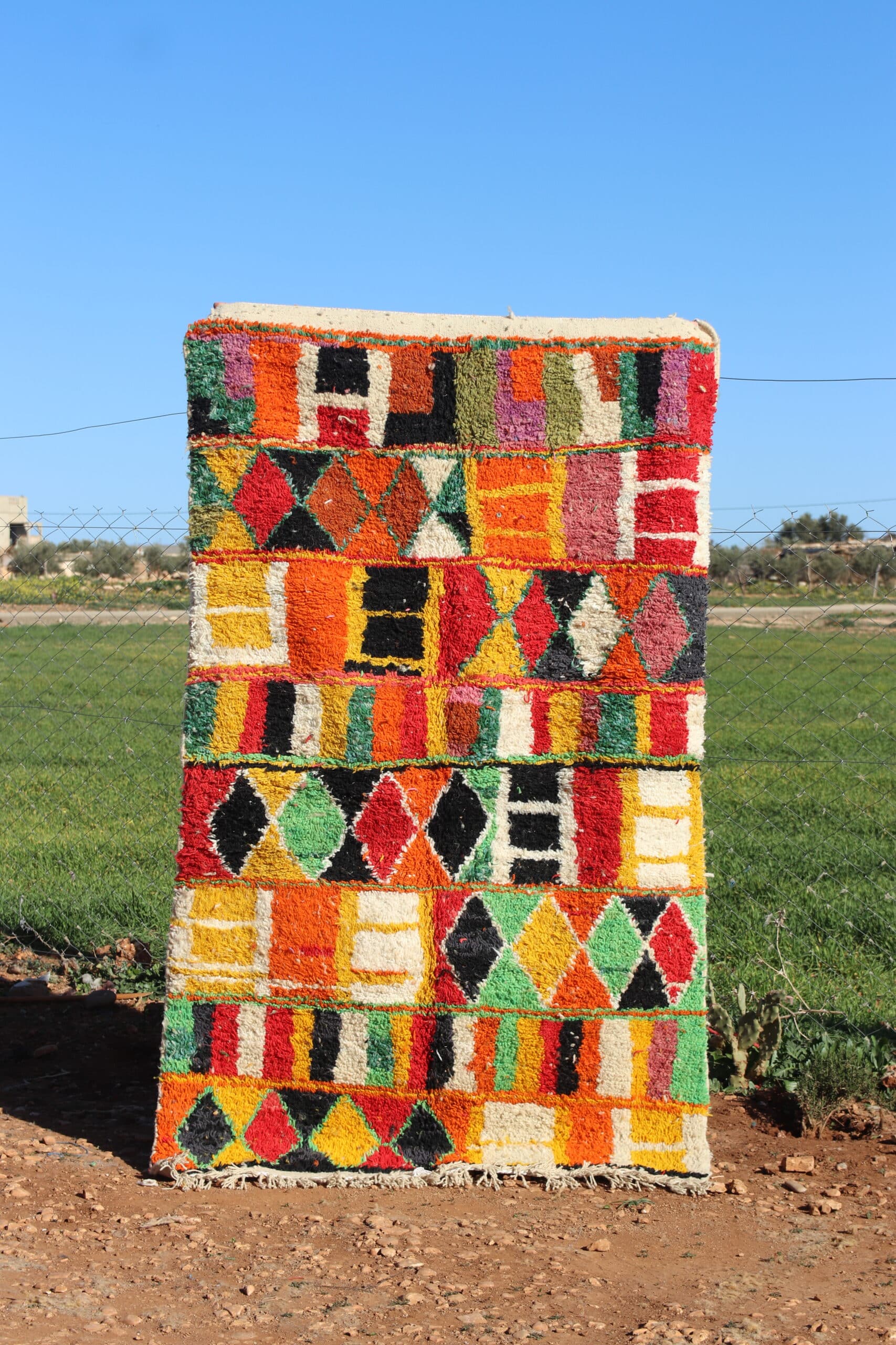 Colorful Striped Rug