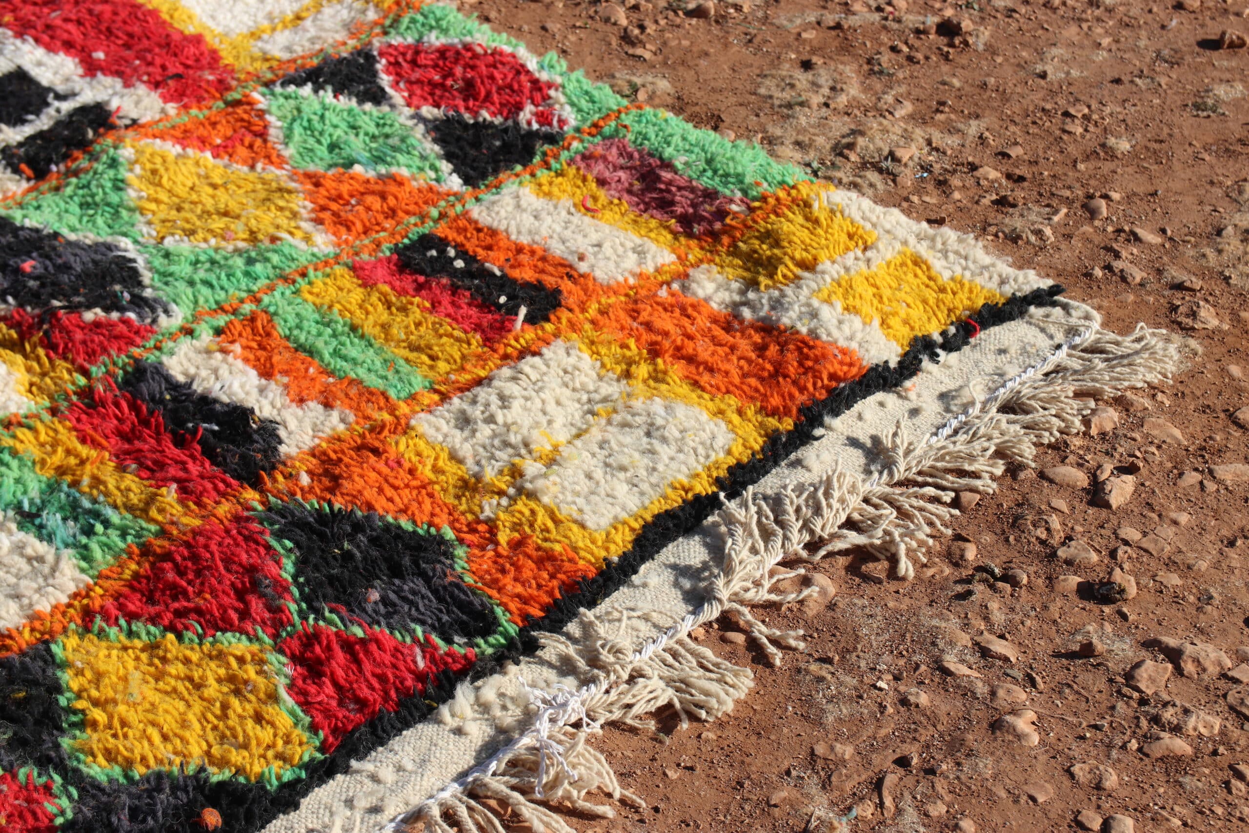 Colorful Striped Rug - image 4