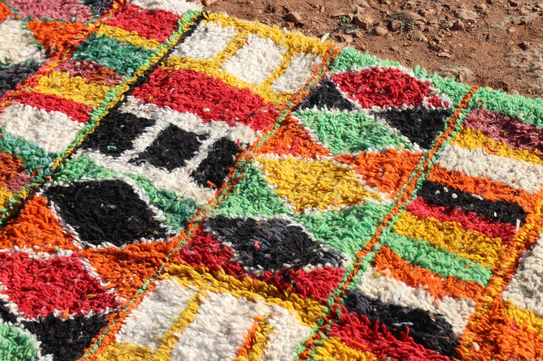 Colorful Striped Rug - image 5