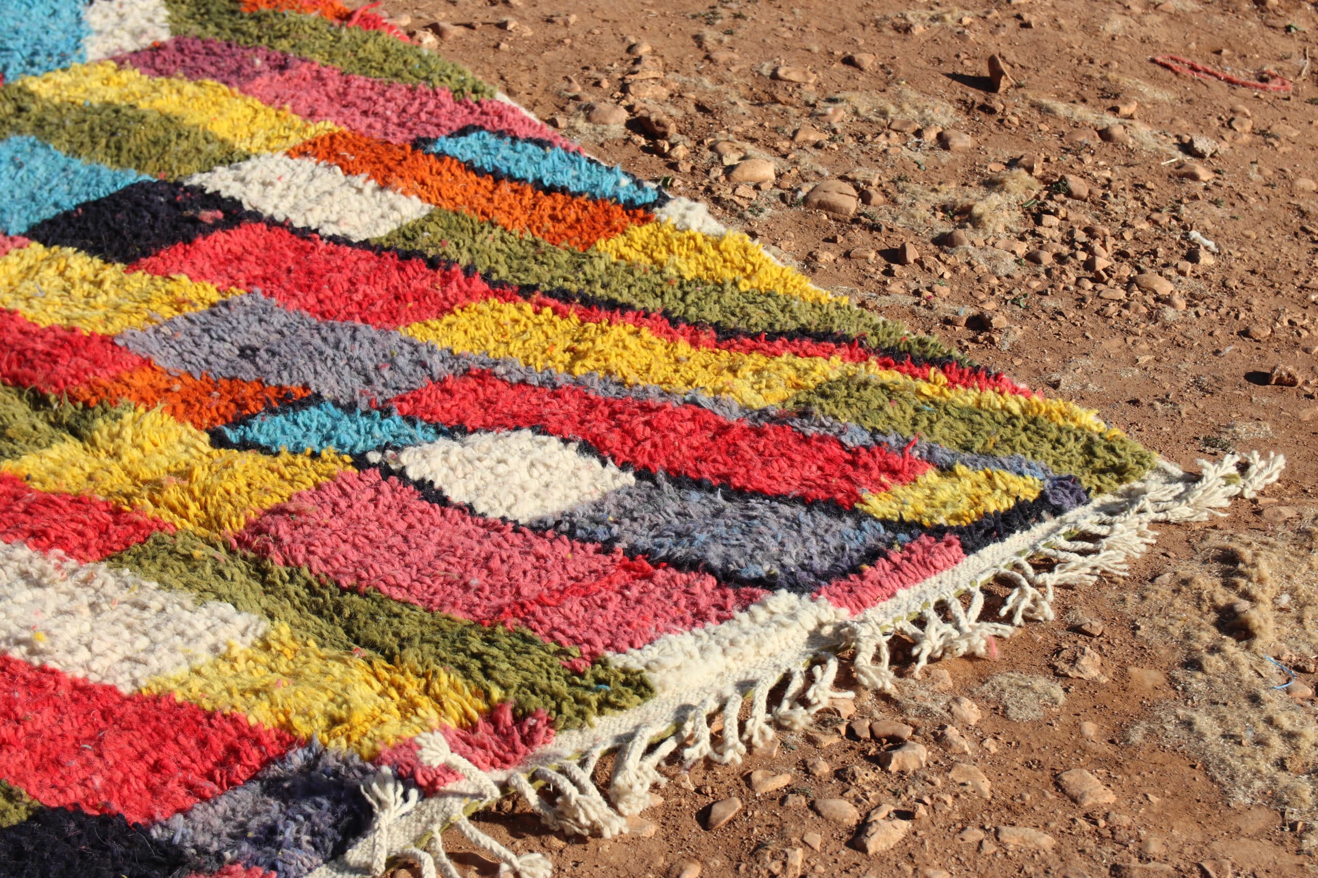 Colorful Wool Rug - image 5