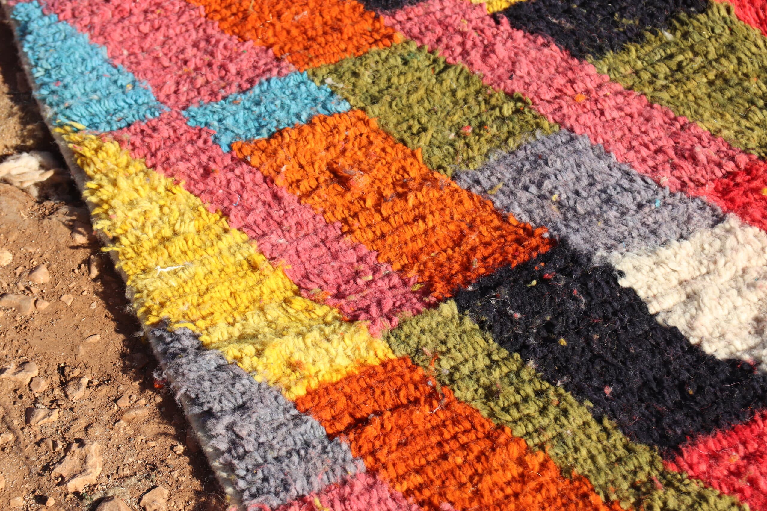 Colorful Wool Rug - image 4