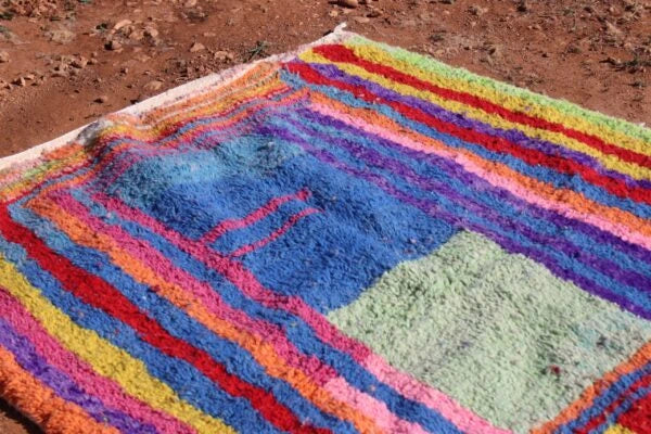 Handcrafted Abstract Rug