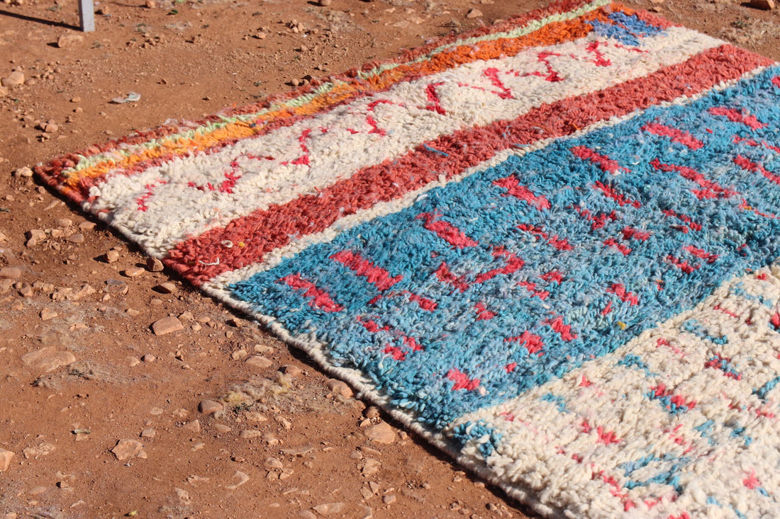 Abstract Wool Rug - image 3
