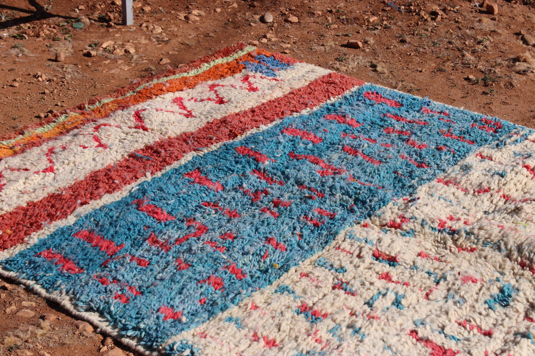 Abstract Wool Rug - image 4