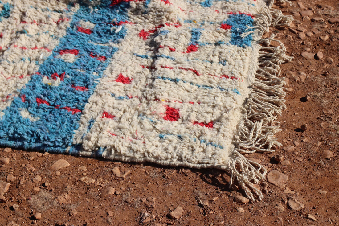Abstract Wool Rug - image 5