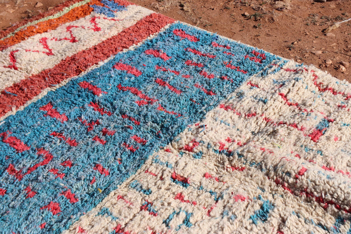 Abstract Wool Rug - image 2