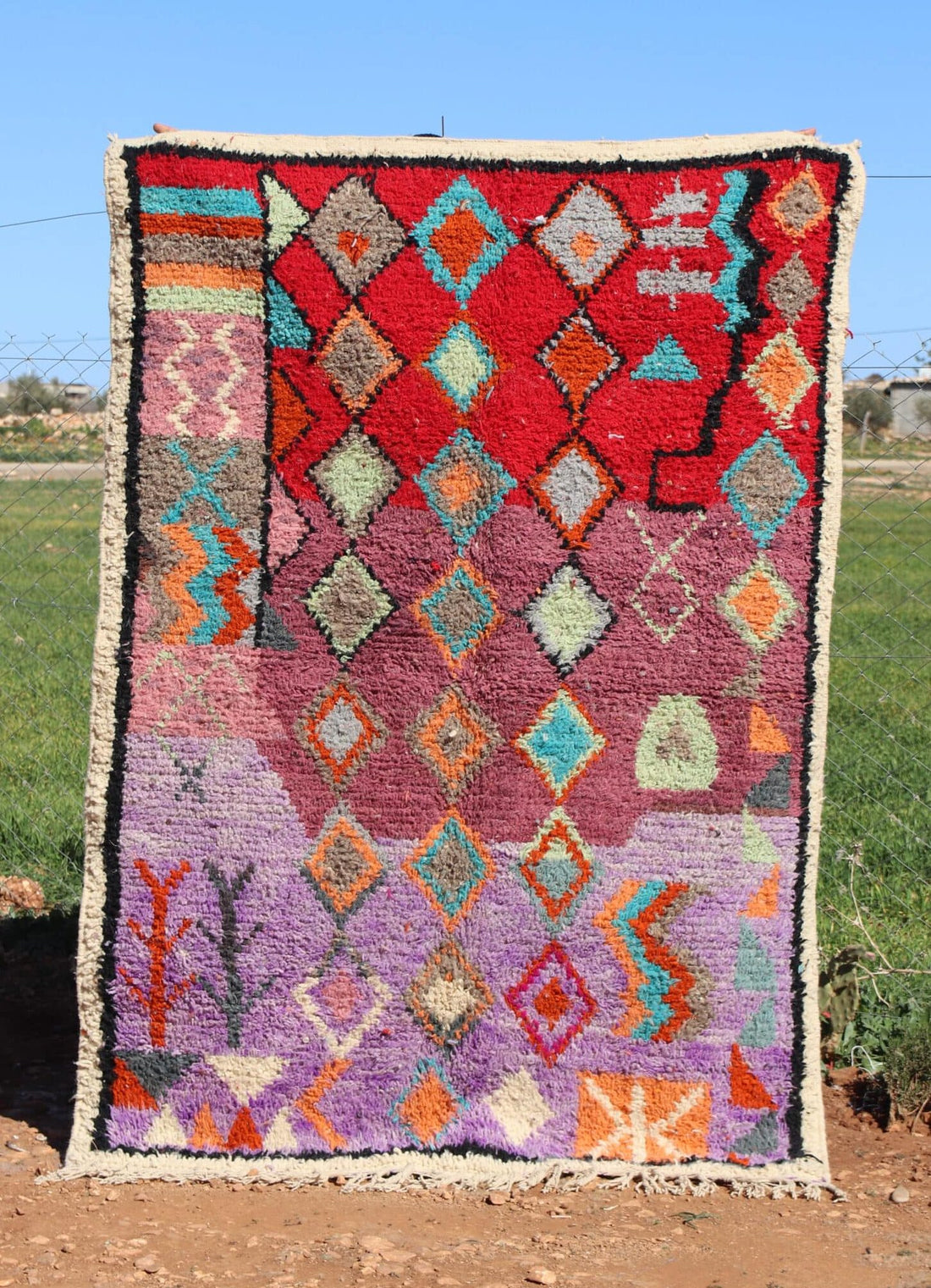 Handwoven Abstract Rug