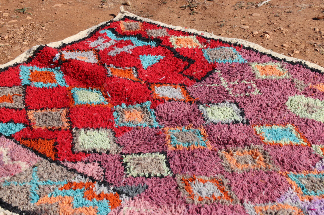 Handwoven Abstract Rug - image 3