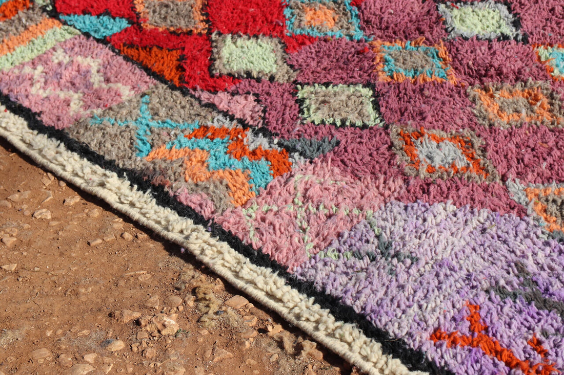 Handwoven Abstract Rug - image 4