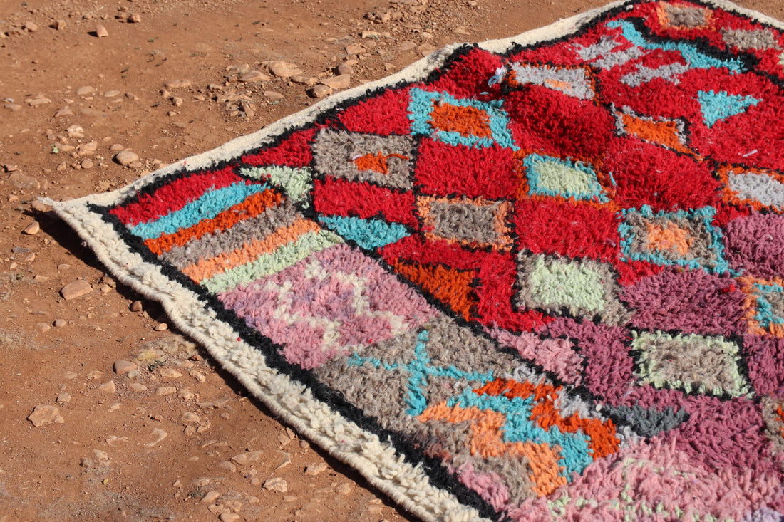Handwoven Abstract Rug - image 5