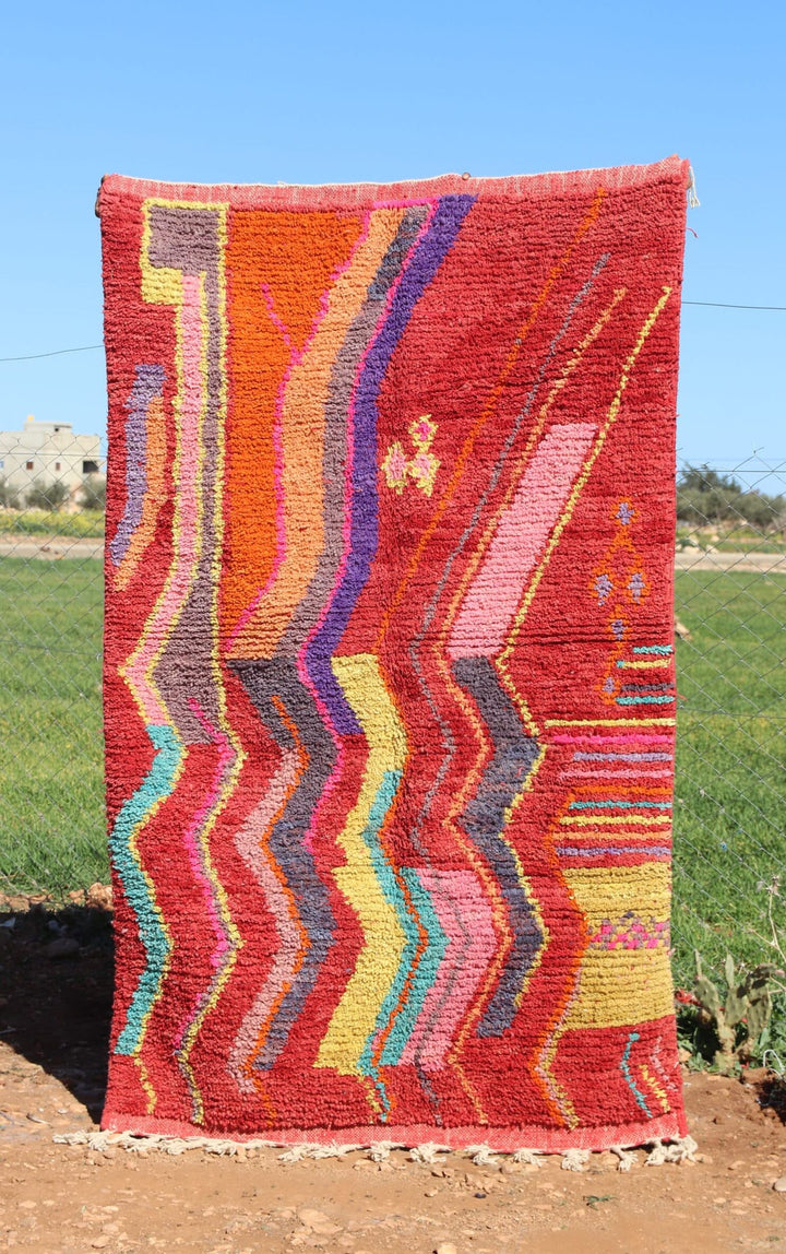 Handcrafted Abstract Rug