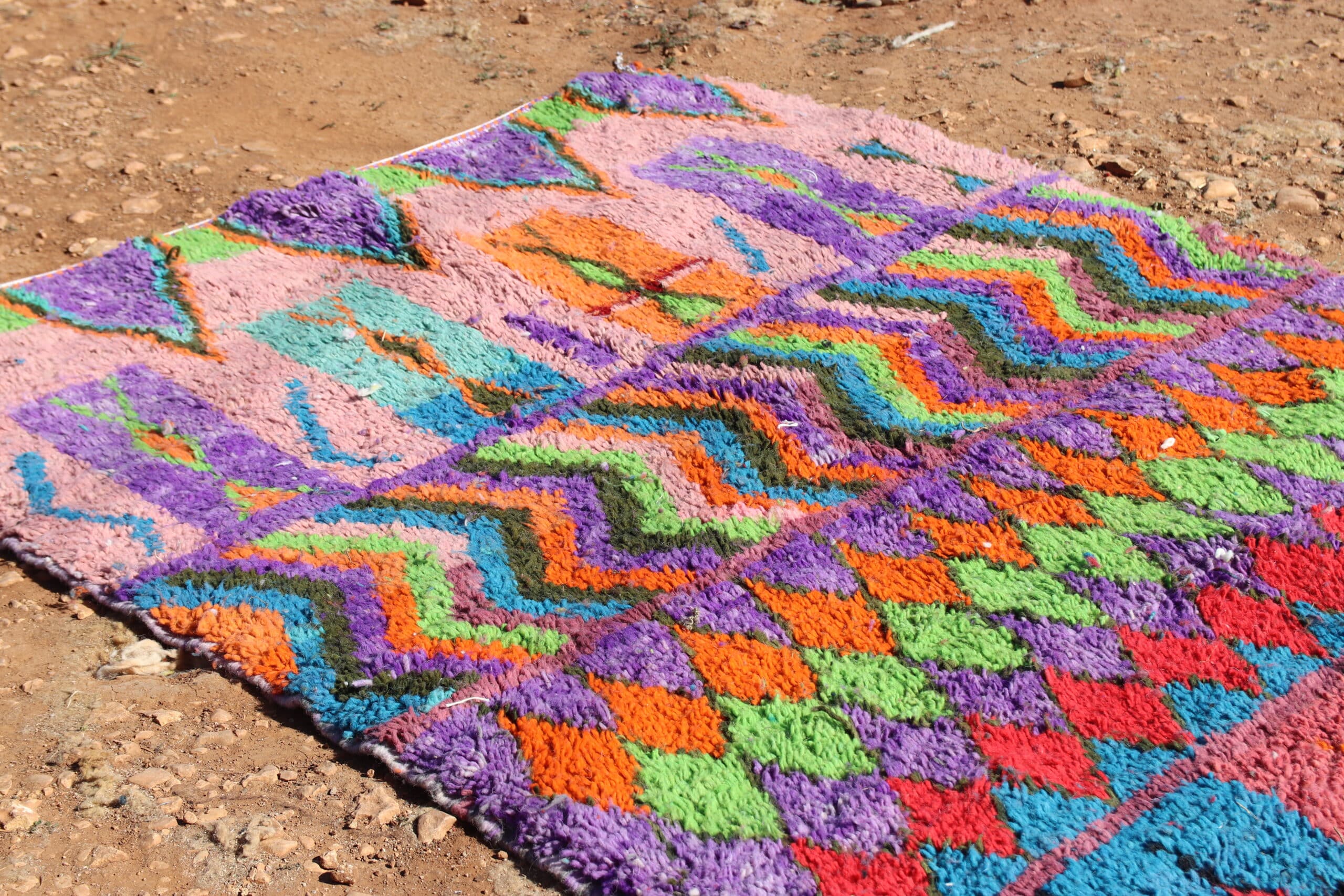Multicolored Abstract Colorful Rug - image 4