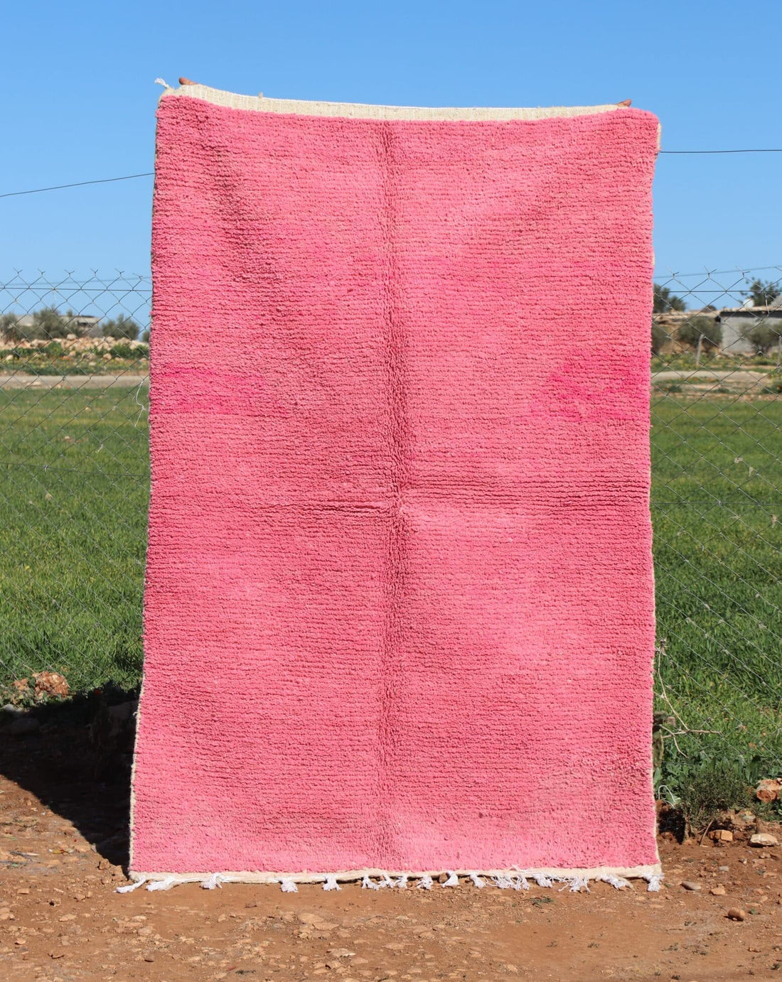 Moroccan Pink Colorful Rug
