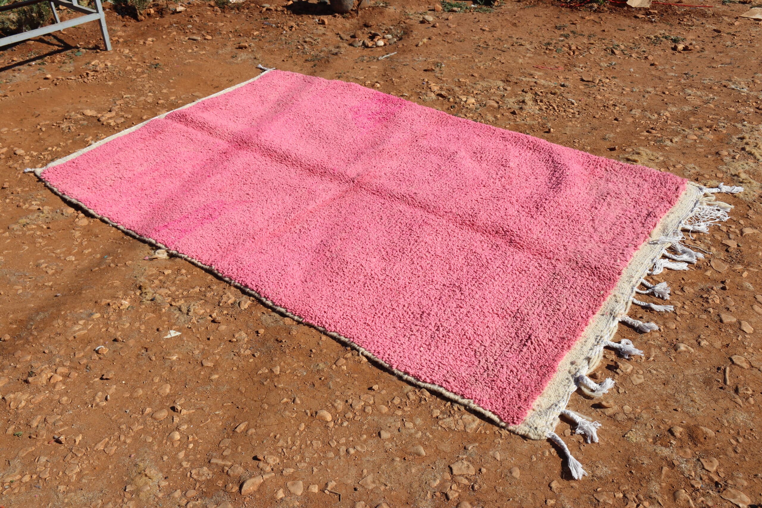 Moroccan Pink Colorful Rug - image 2