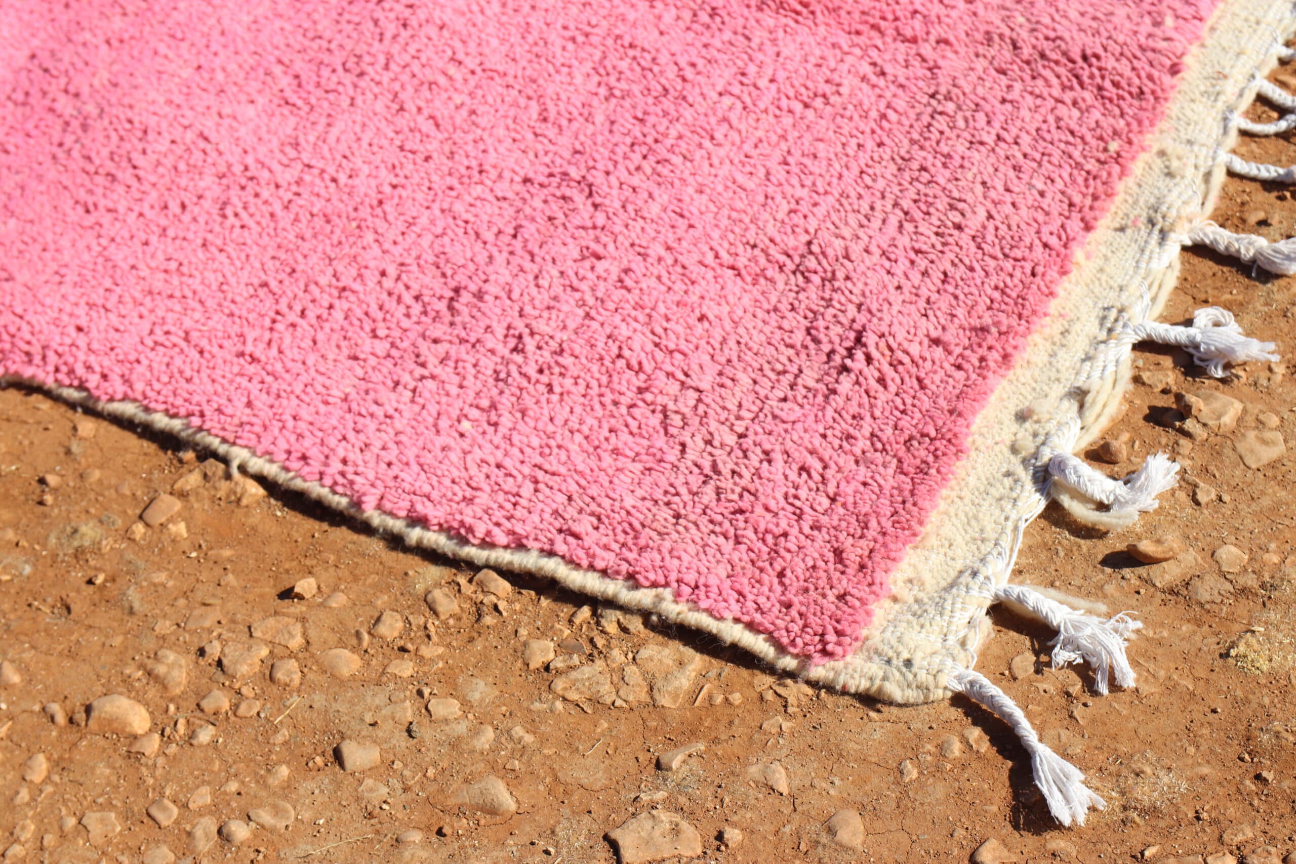 Moroccan Pink Colorful Rug - image 3