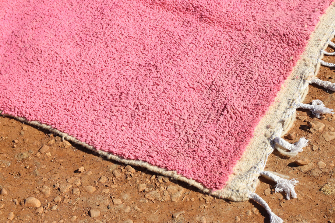Moroccan Pink Colorful Rug - image 4
