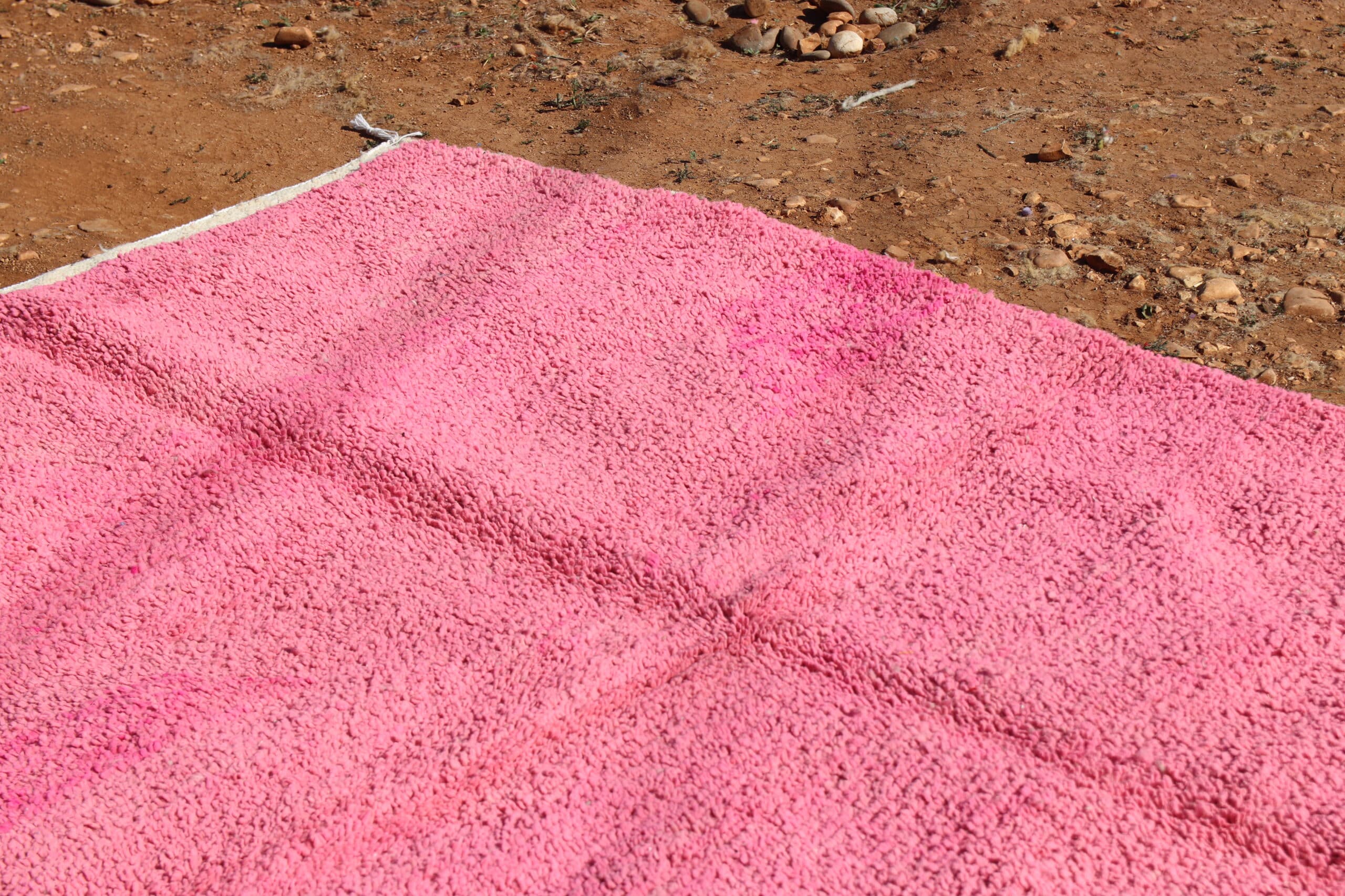 Moroccan Pink Colorful Rug - image 5