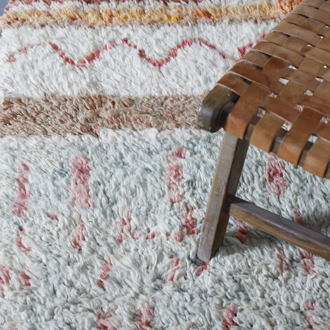 Boujaad Rug 7.9×5.1 ft – Handmade Wool