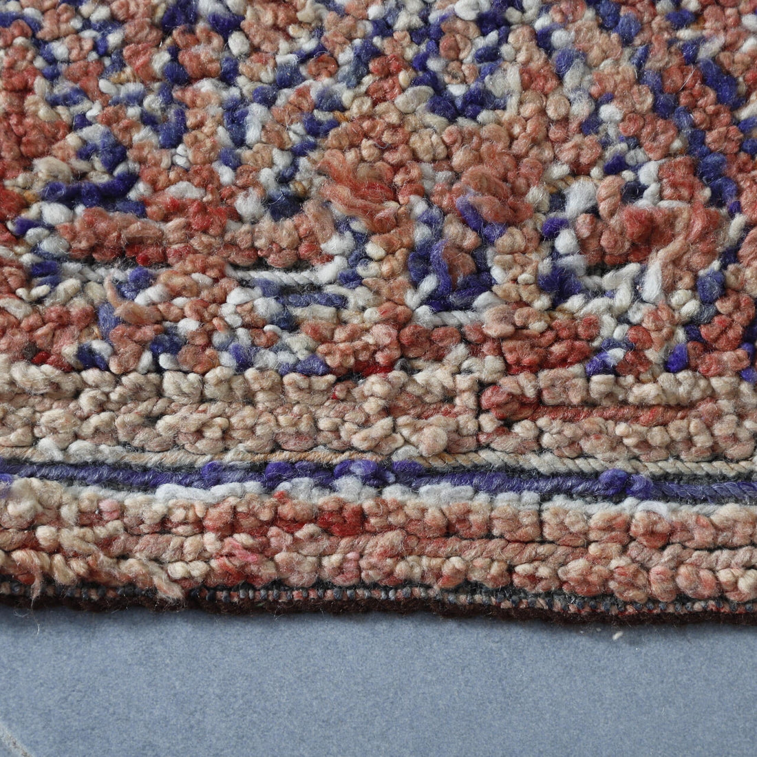 Vintage Beni Mguild Rug 9.4×6.6 Ft – Moroccan Wool Carpet
