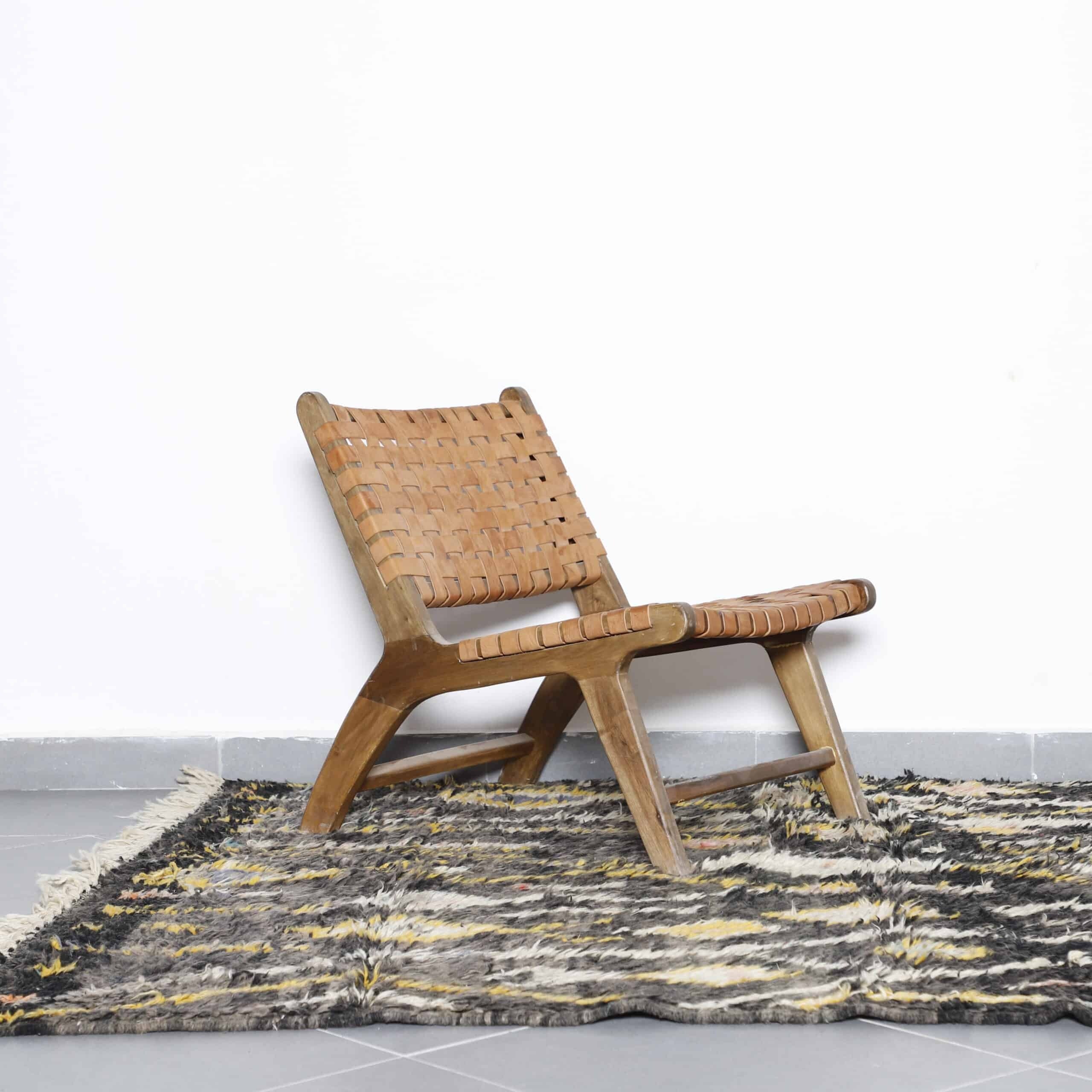 Boujaad Rug 7.9×5.6 Ft – Handmade Vintage