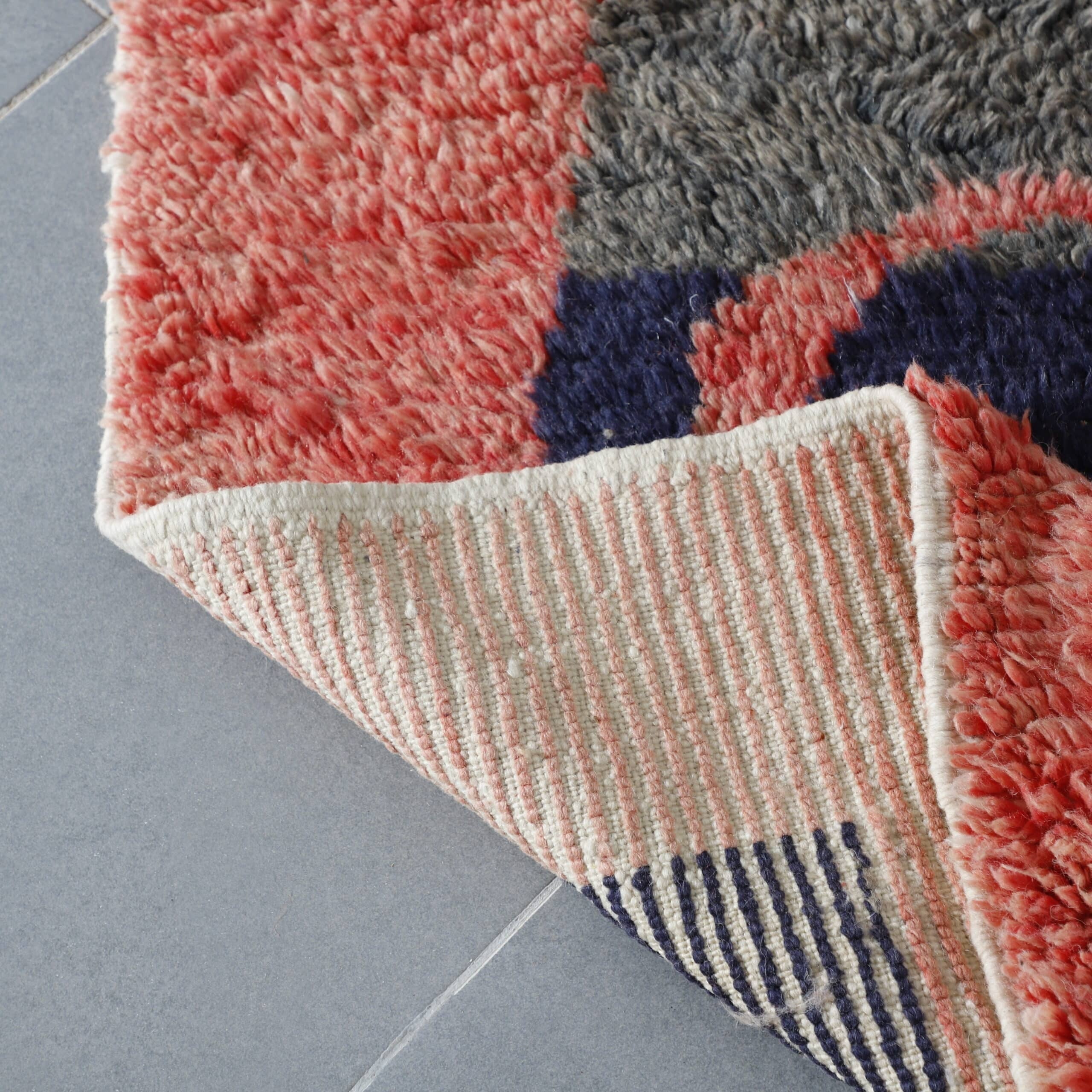 Boujaad Carpet 7.5×5.1 Ft – Handmade Moroccan Rug