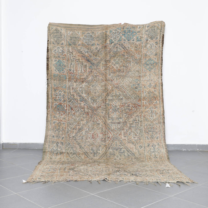 Vintage Beni Mguild Rug 10.2×5.8 Ft