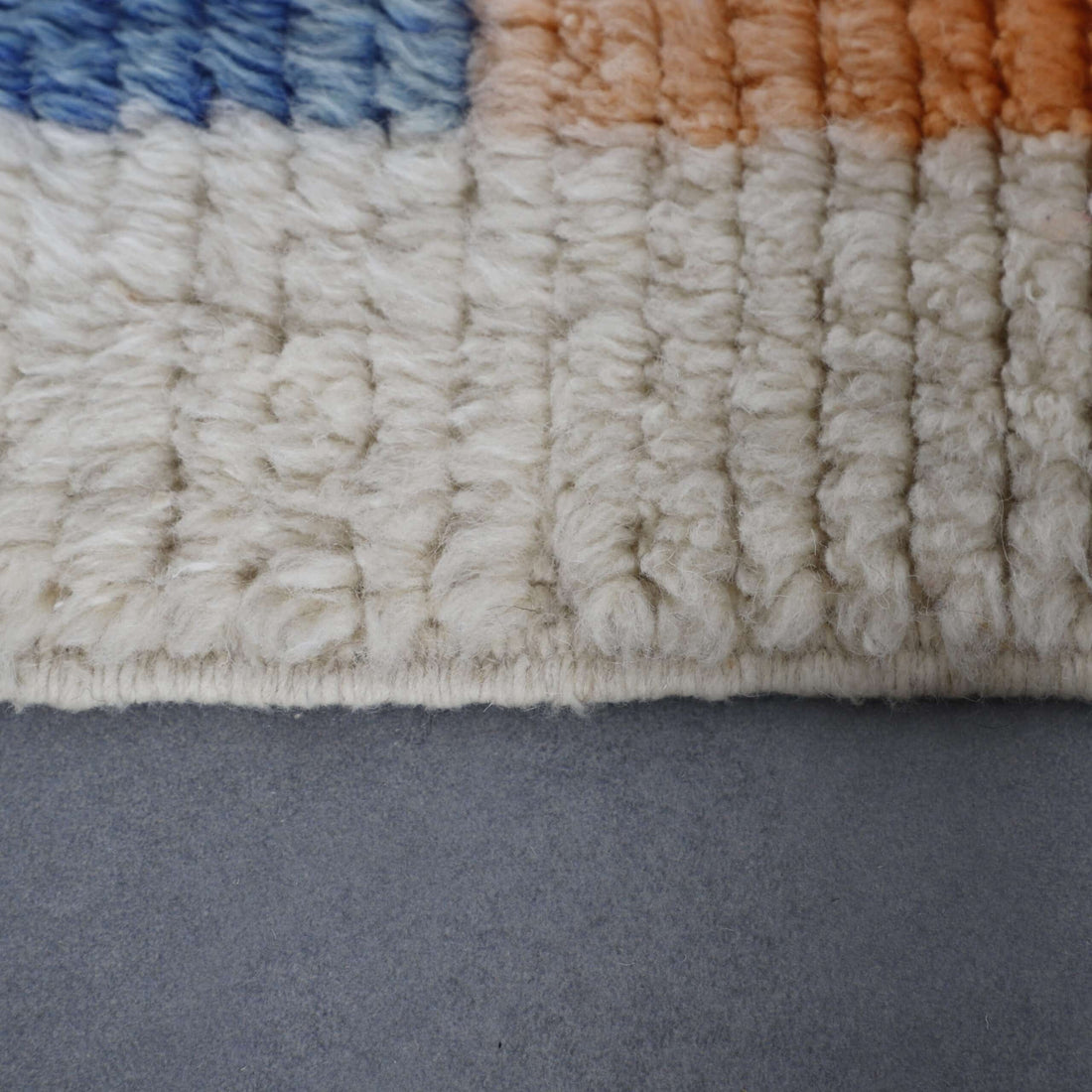 Boujaad Carpet 6.2×5.2 Ft – Handmade Moroccan Wool Rug