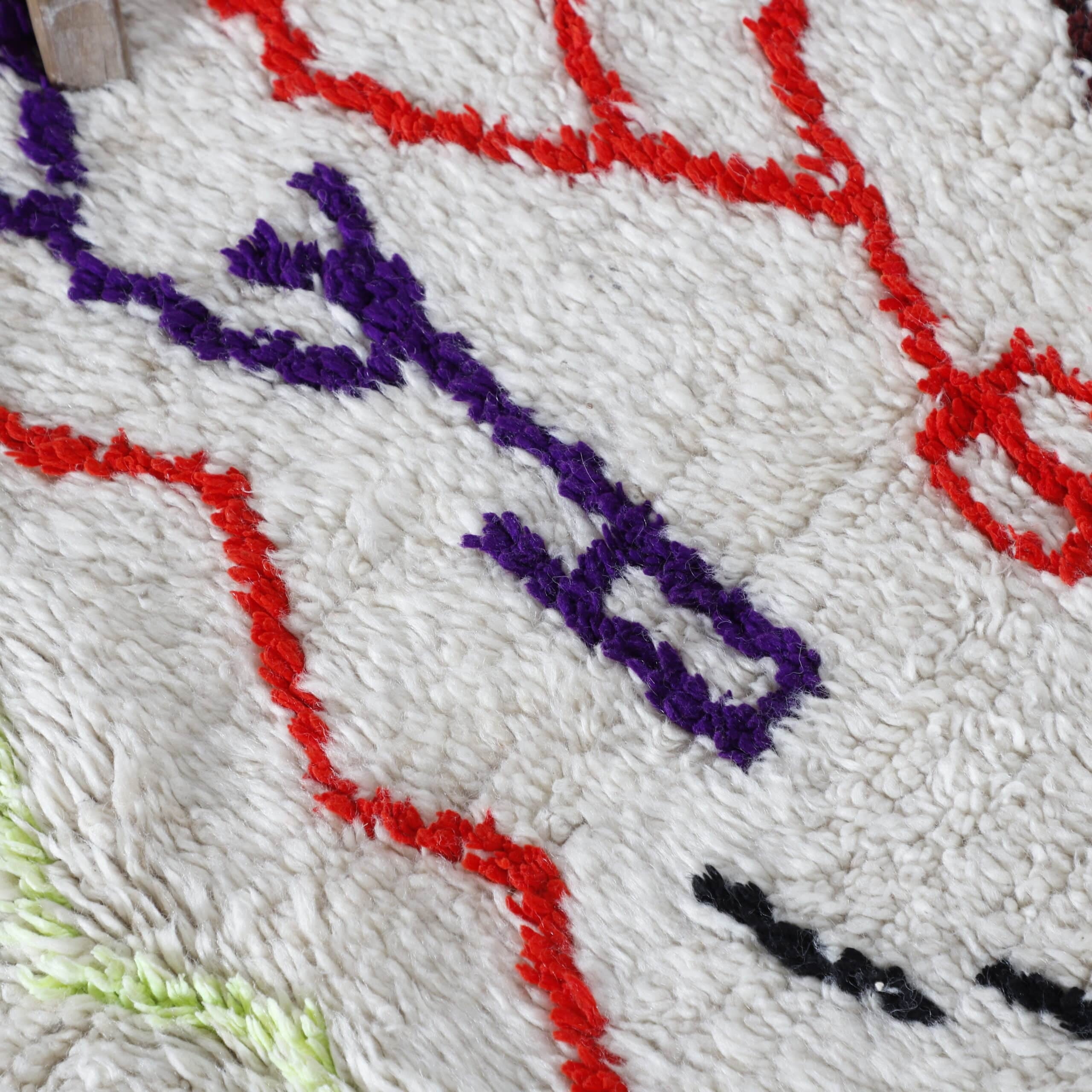 Colorful Azilal Rug 7.9×4.9 Ft