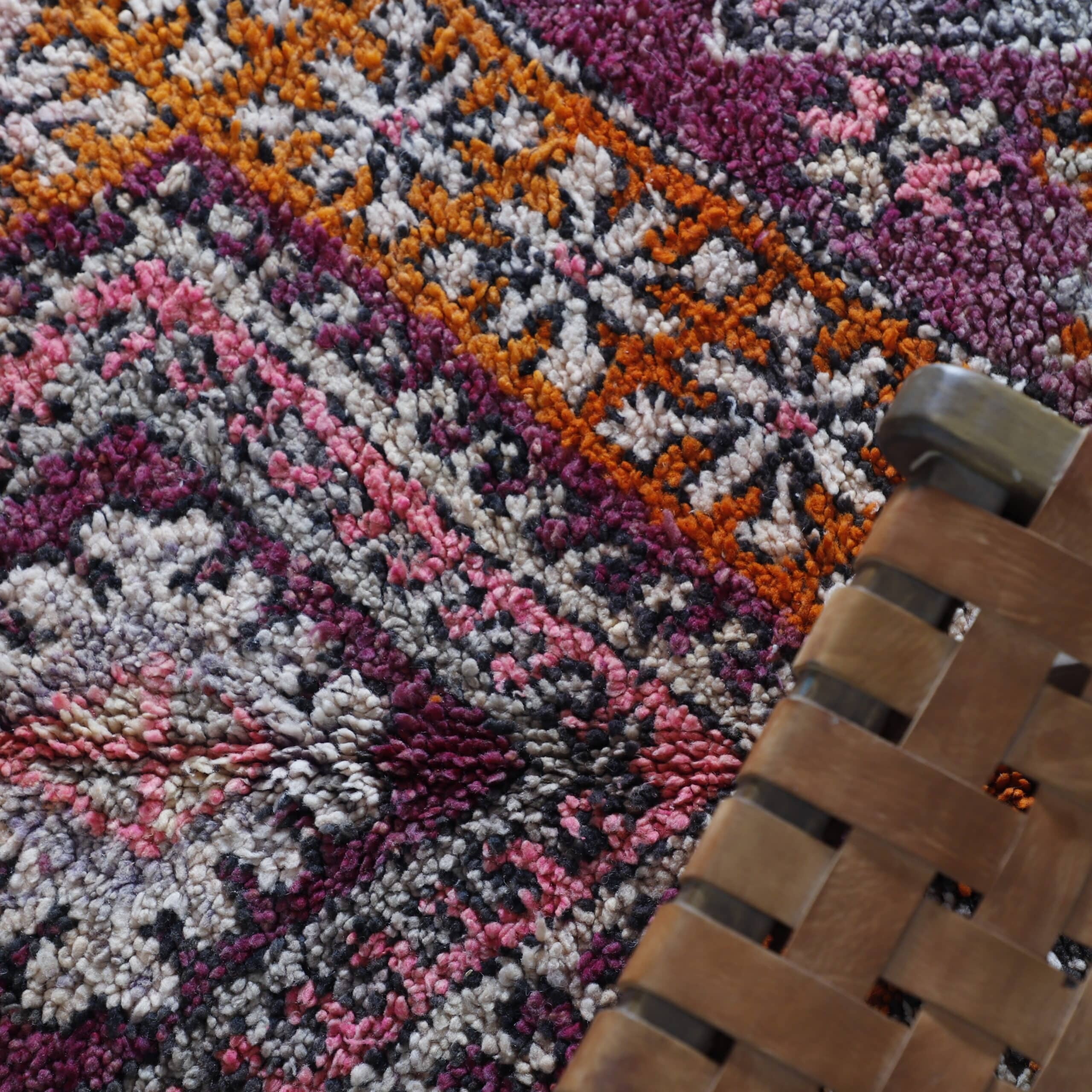 Vintage Boujaad Rug 10.5×5.9 Ft