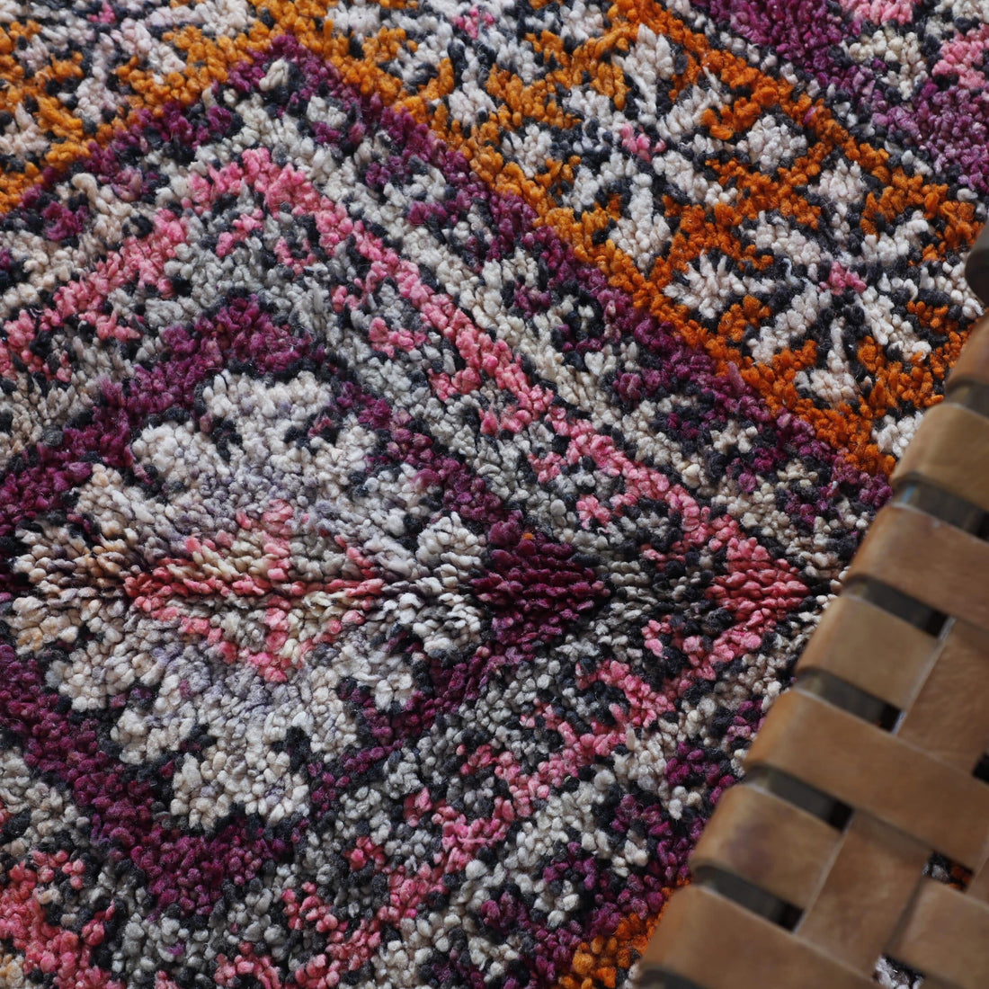 Vintage Boujaad Rug 10.5×5.9 Ft