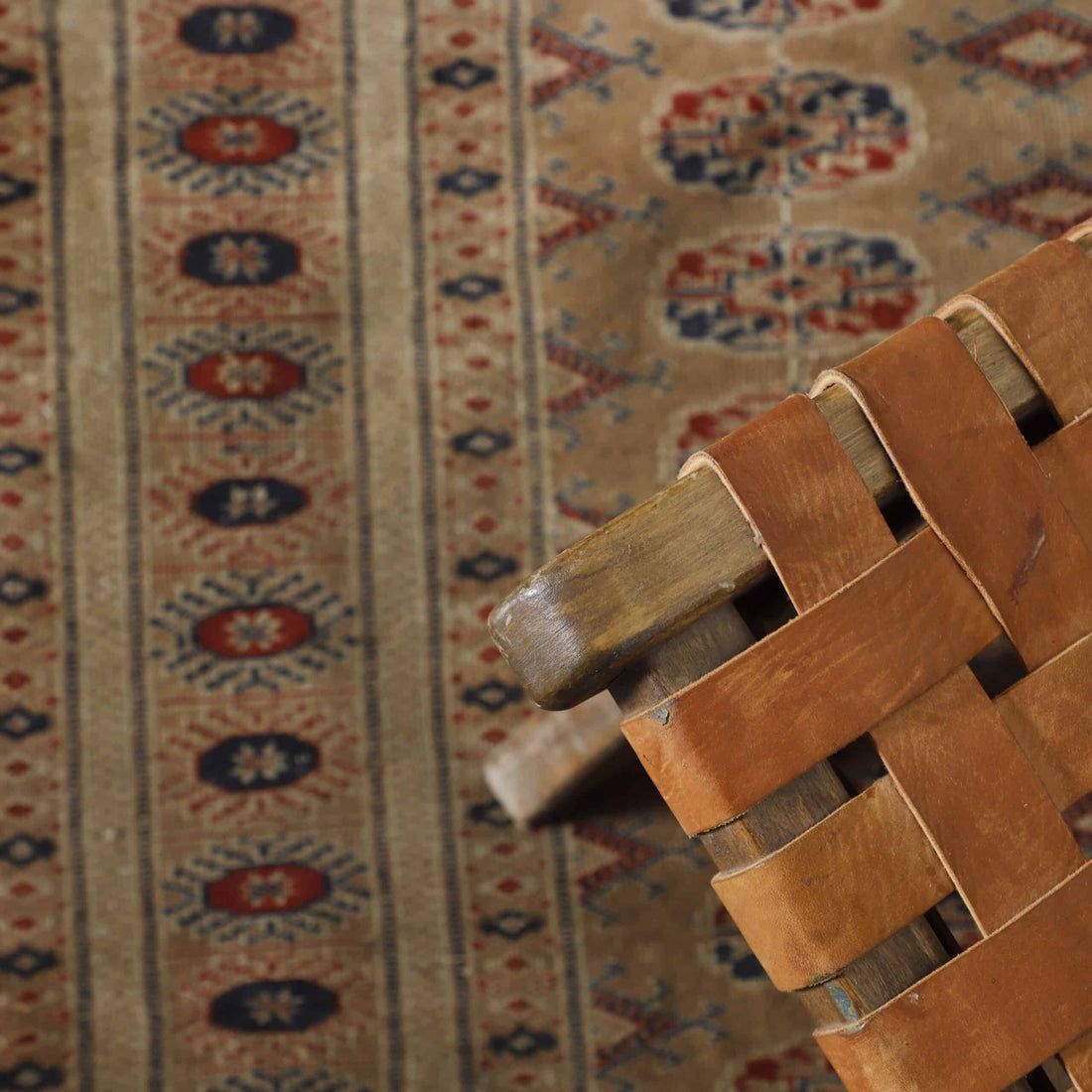 Kilim rug with Geometric Motifs