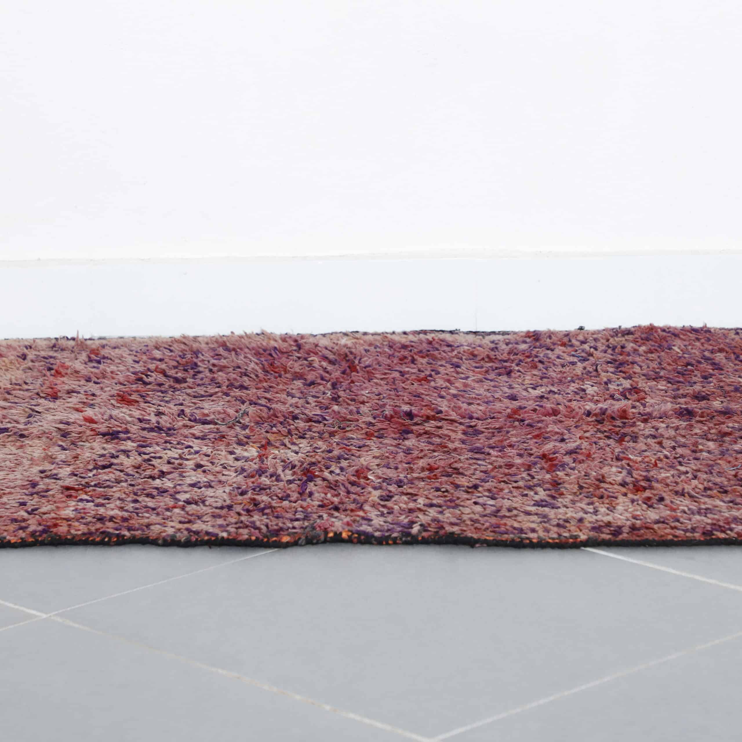 Moroccan Beni MGuild Rug with Geometric Field