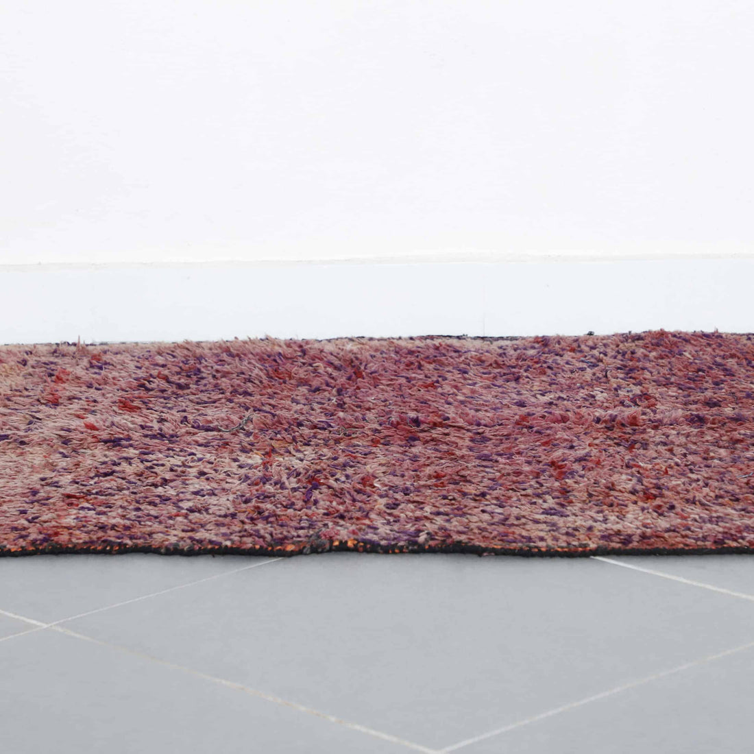 Moroccan Beni MGuild Rug with Geometric Field