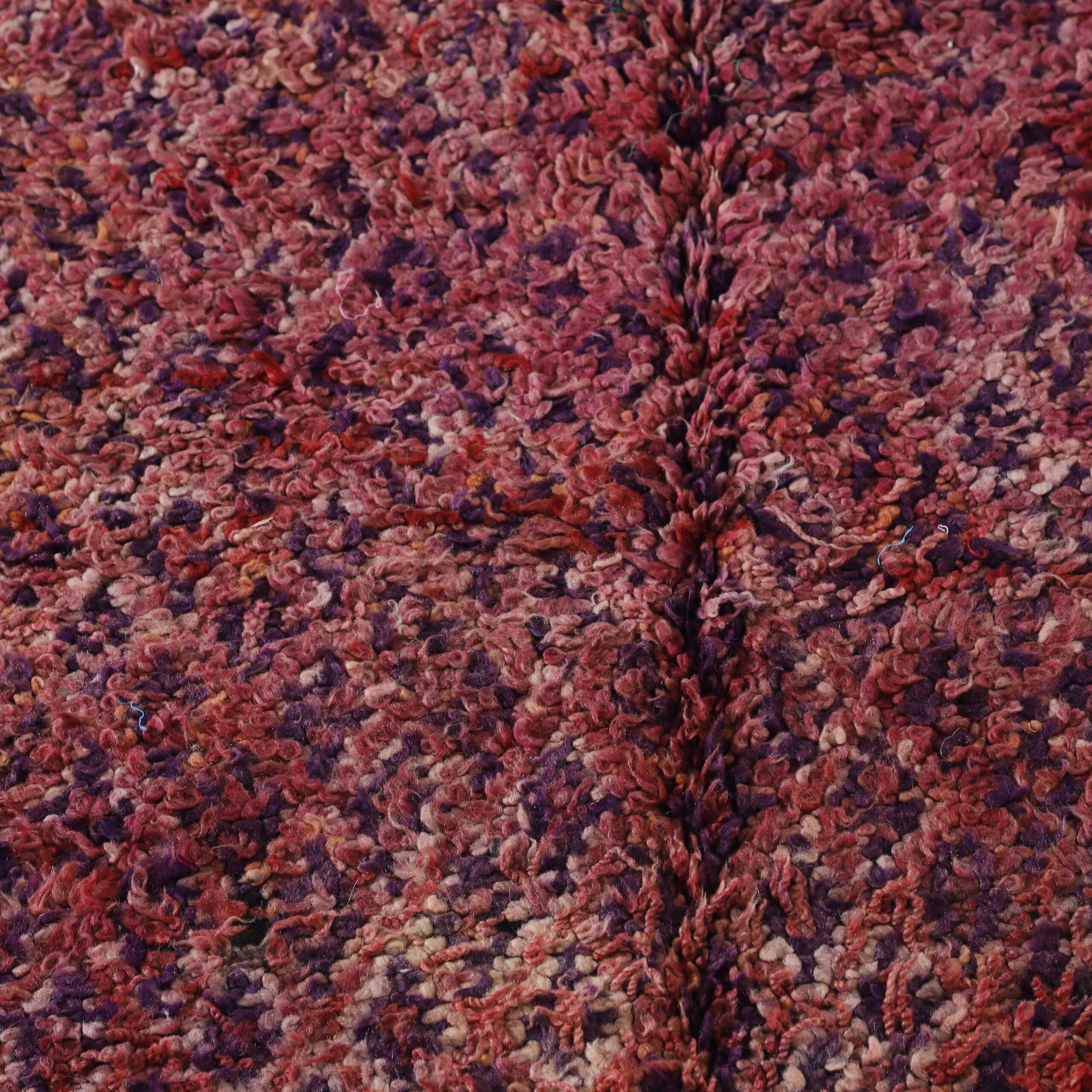 Moroccan Beni MGuild Rug with Geometric Field