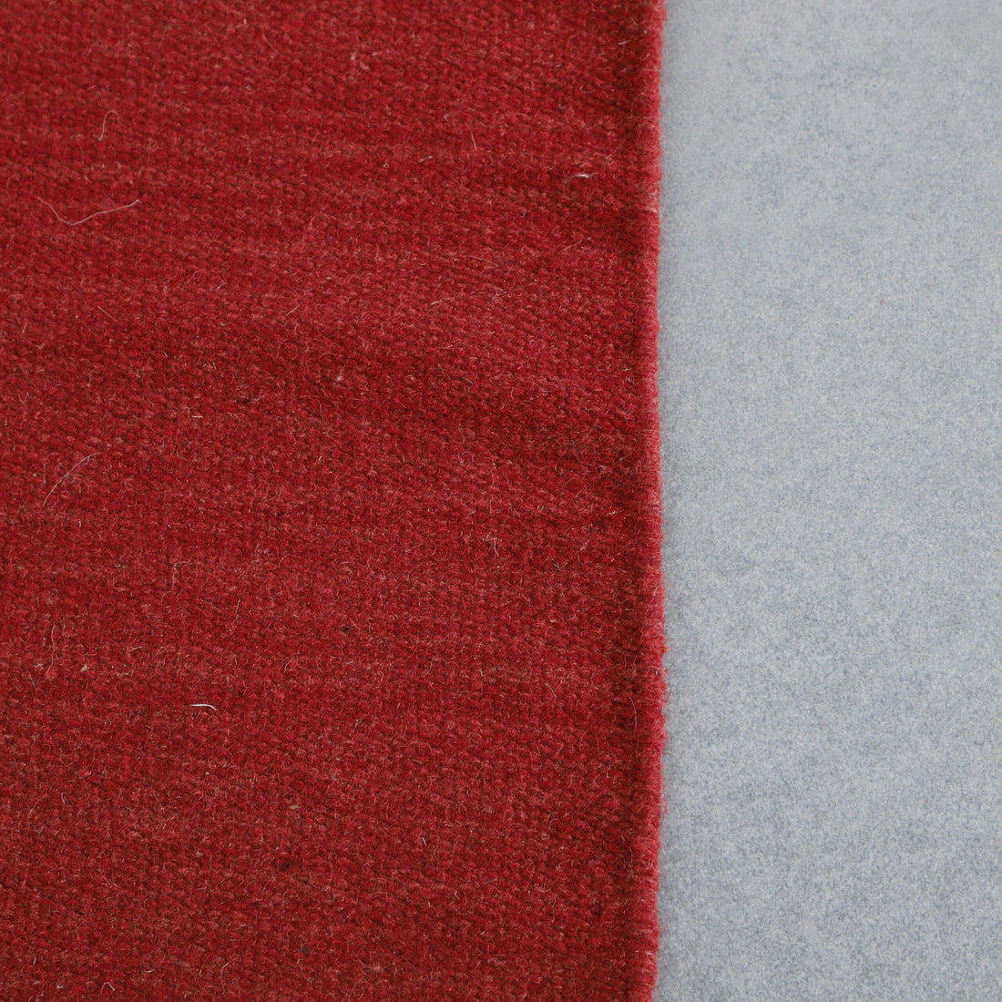 Handmade Red Moroccan Kilim rug with Symbolic Motifs