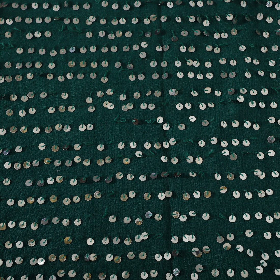 Embellished Moroccan Handira with Sequins