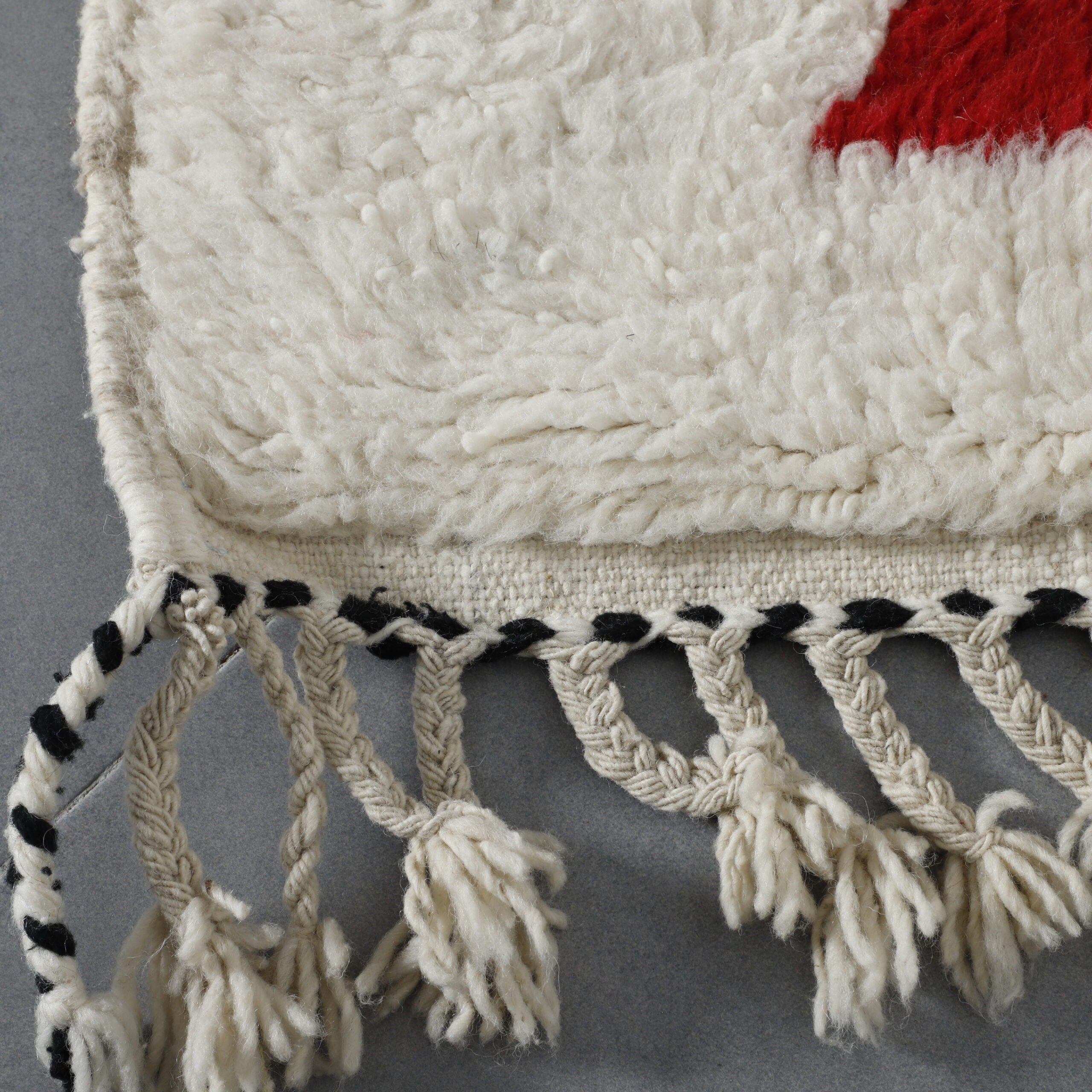 Modern Moroccan Beni Ourain Rug  