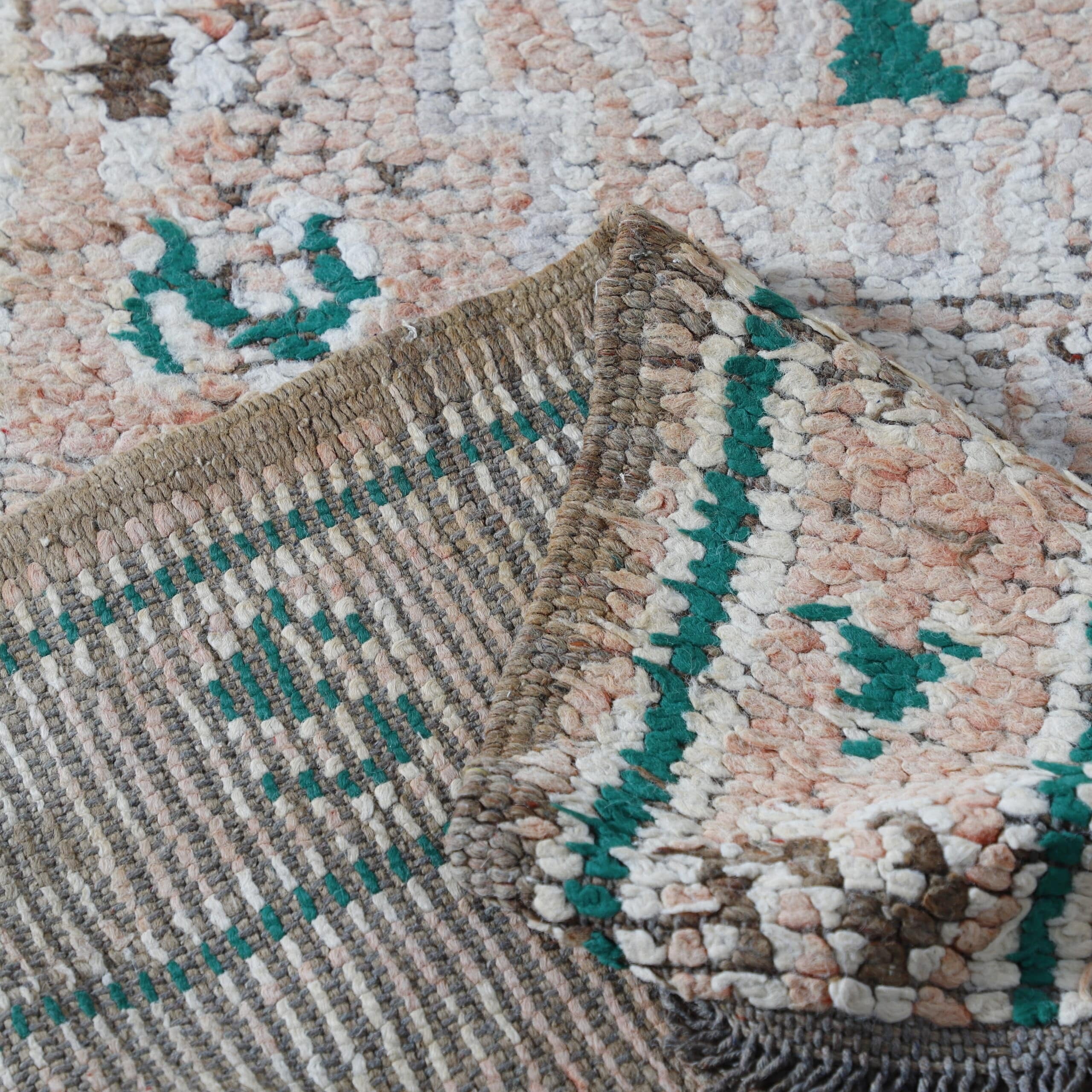Vintage Zayan Moroccan Rug 9.6×5.8 Ft