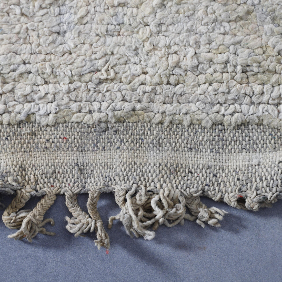 Vintage Zayan Rug 8.8×5.4 Ft – Handcrafted Moroccan Wool Carpet