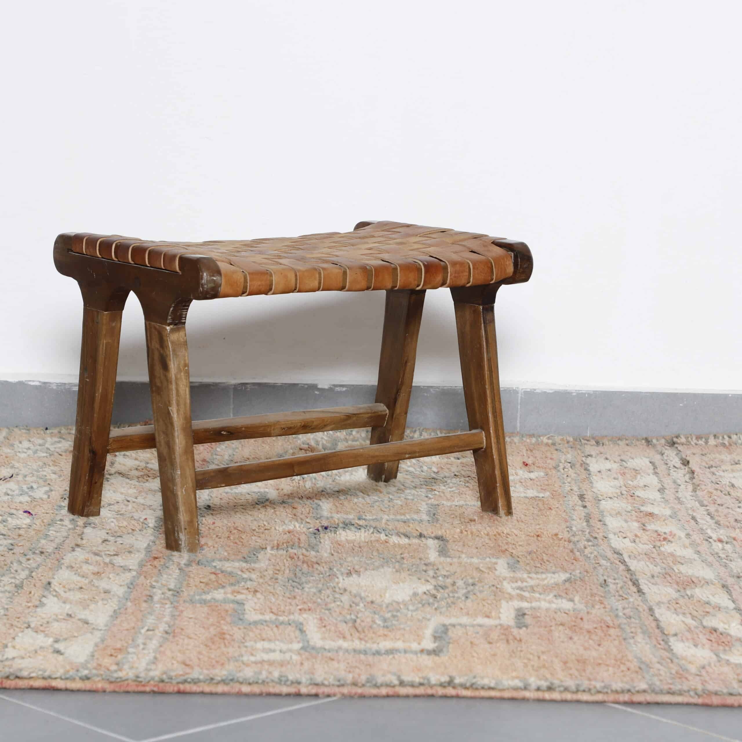 Vintage Boujaad Rug 7.5×5.6 Ft – Moroccan Handmade