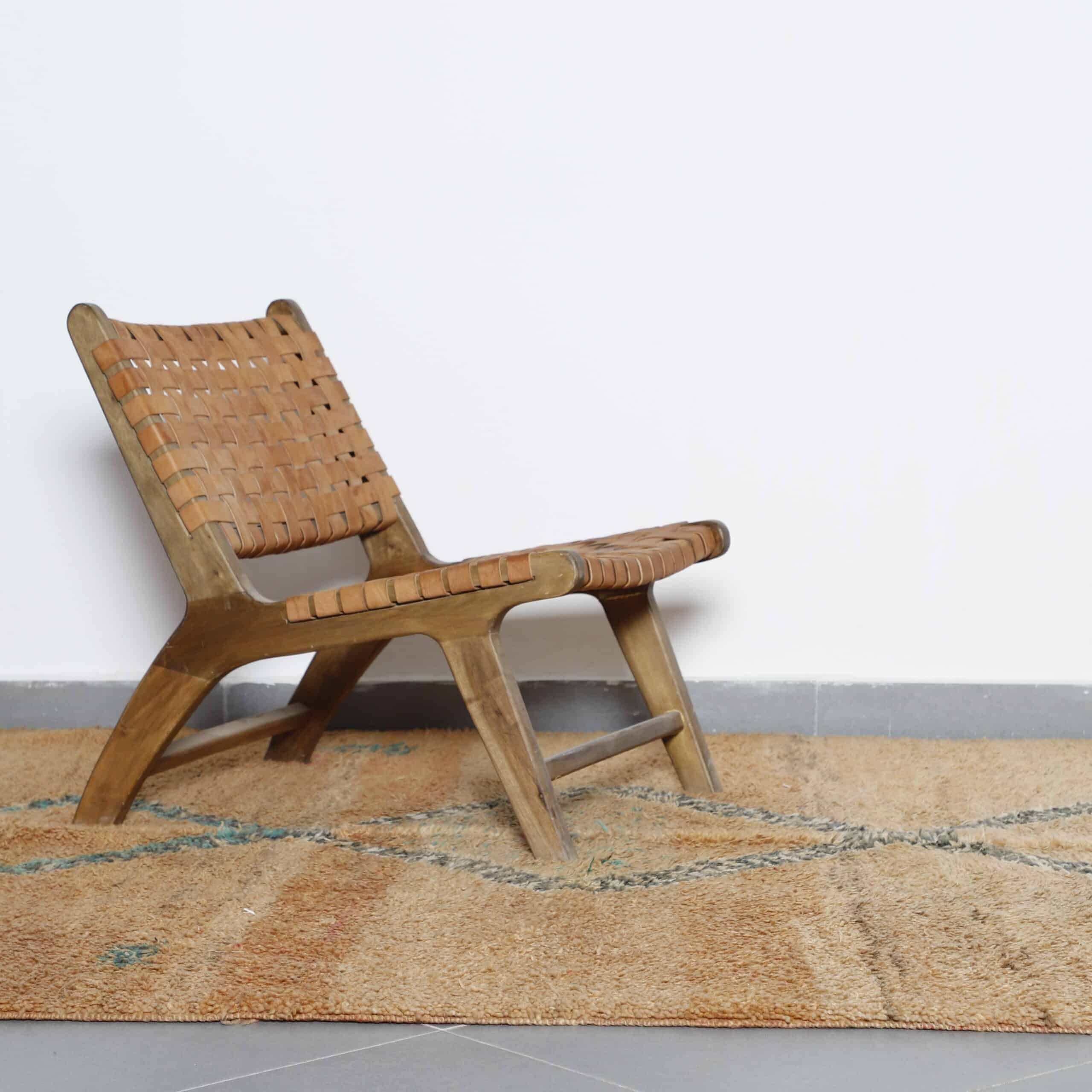 Vintage Oulmes Rug 10.5×6.0 Ft