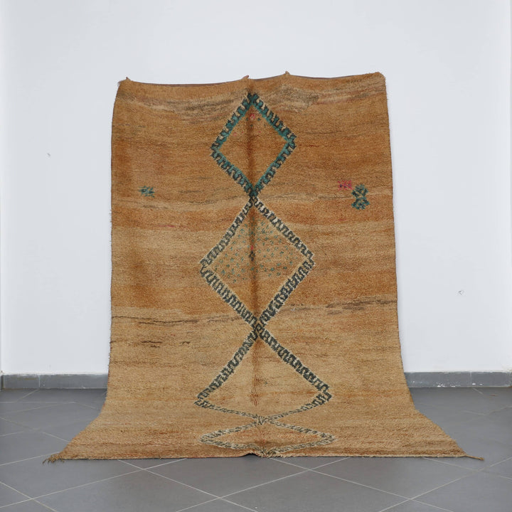 Vintage Oulmes Rug 10.5×6.0 Ft