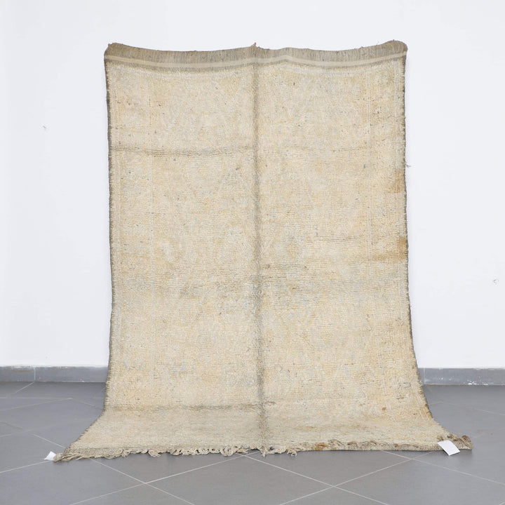 Vintage Zayan Rug 8.8×5.4 Ft – Handcrafted Moroccan Wool Carpet