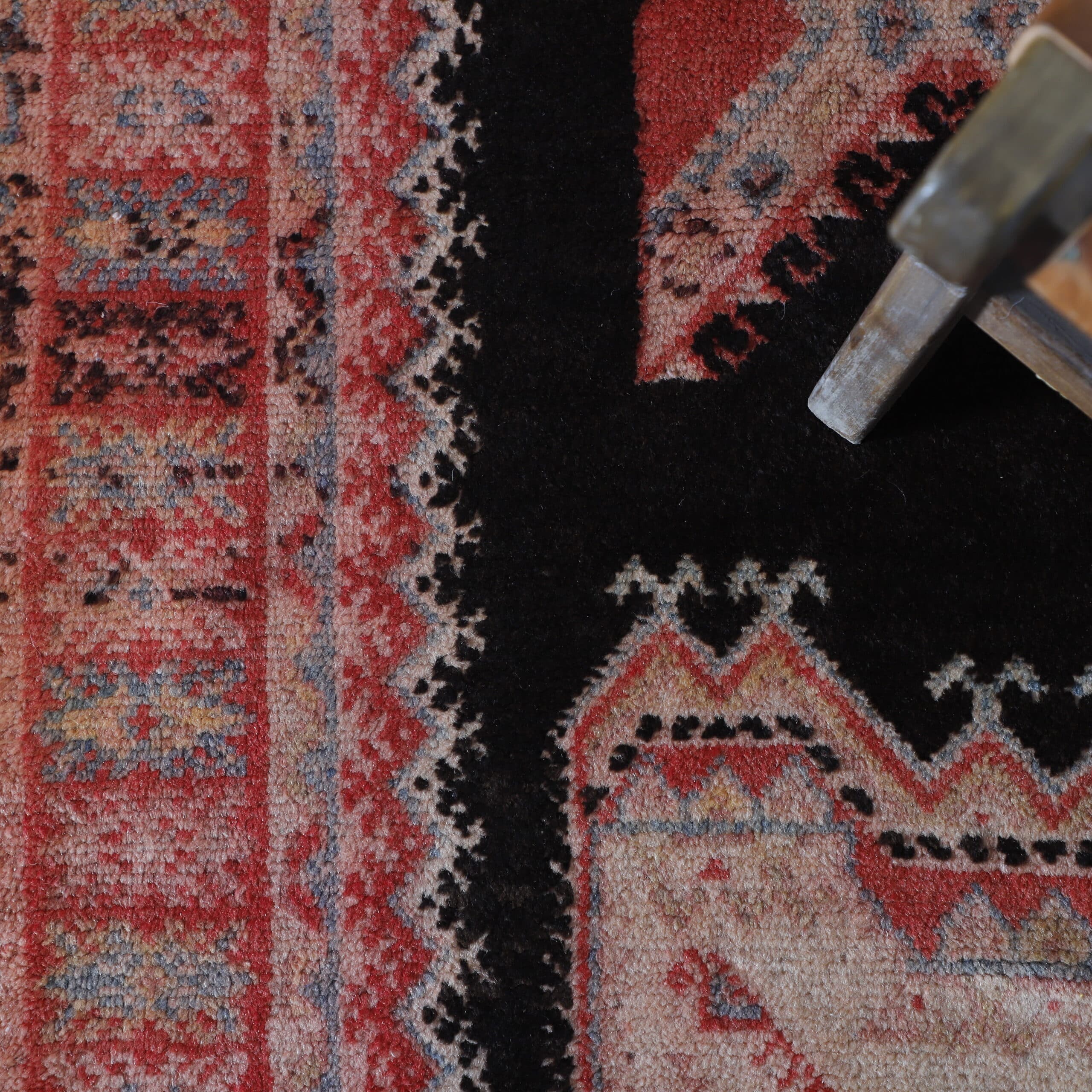 Vintage Taznakht Rug Hannouka 7.9×4.9 Ft