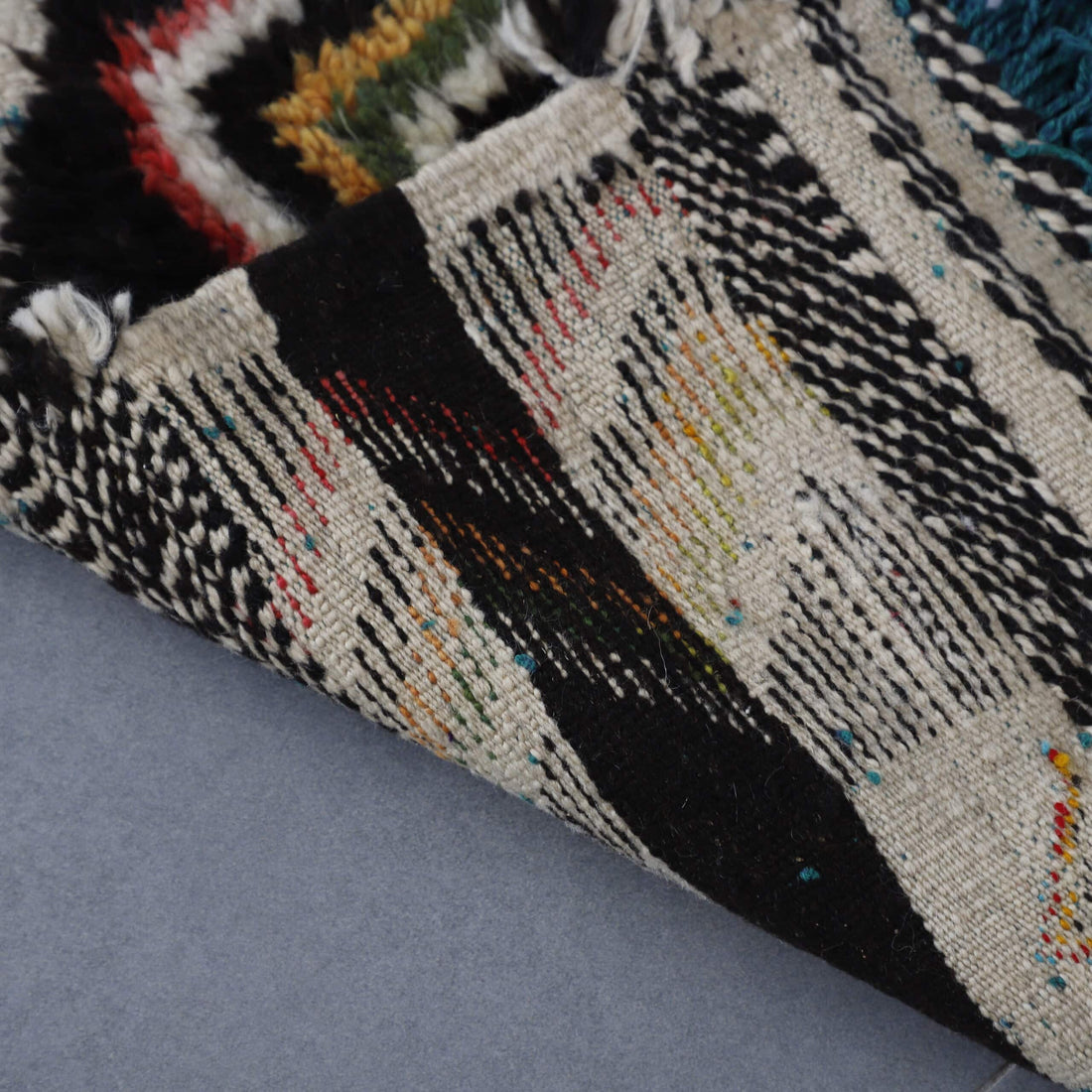 Ait Kalla Carpet 4.5×3.3 Ft – Vintage Moroccan Wool