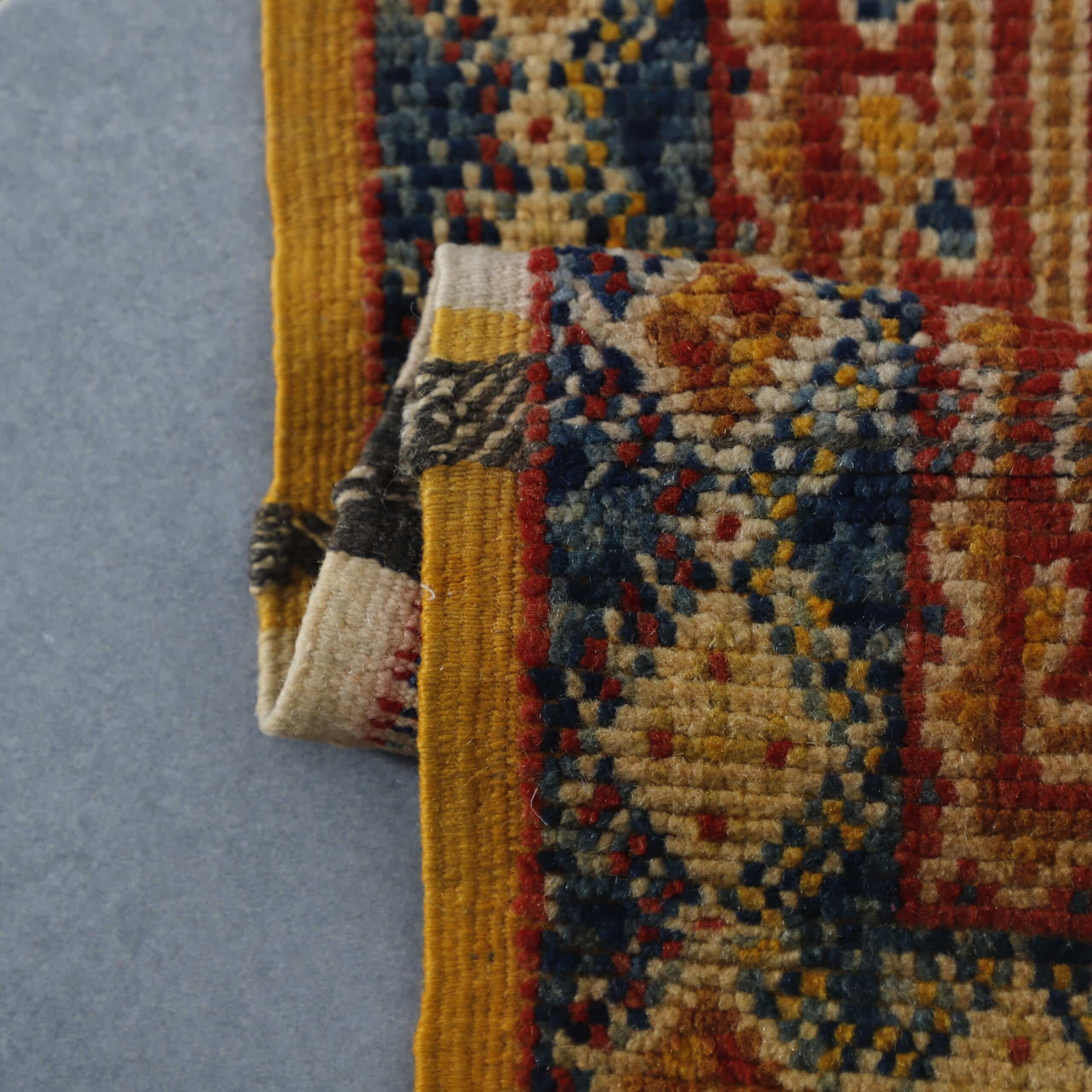 Vintage Glaoui Rug 6.2×3.9 Ft – Handmade Moroccan Wool