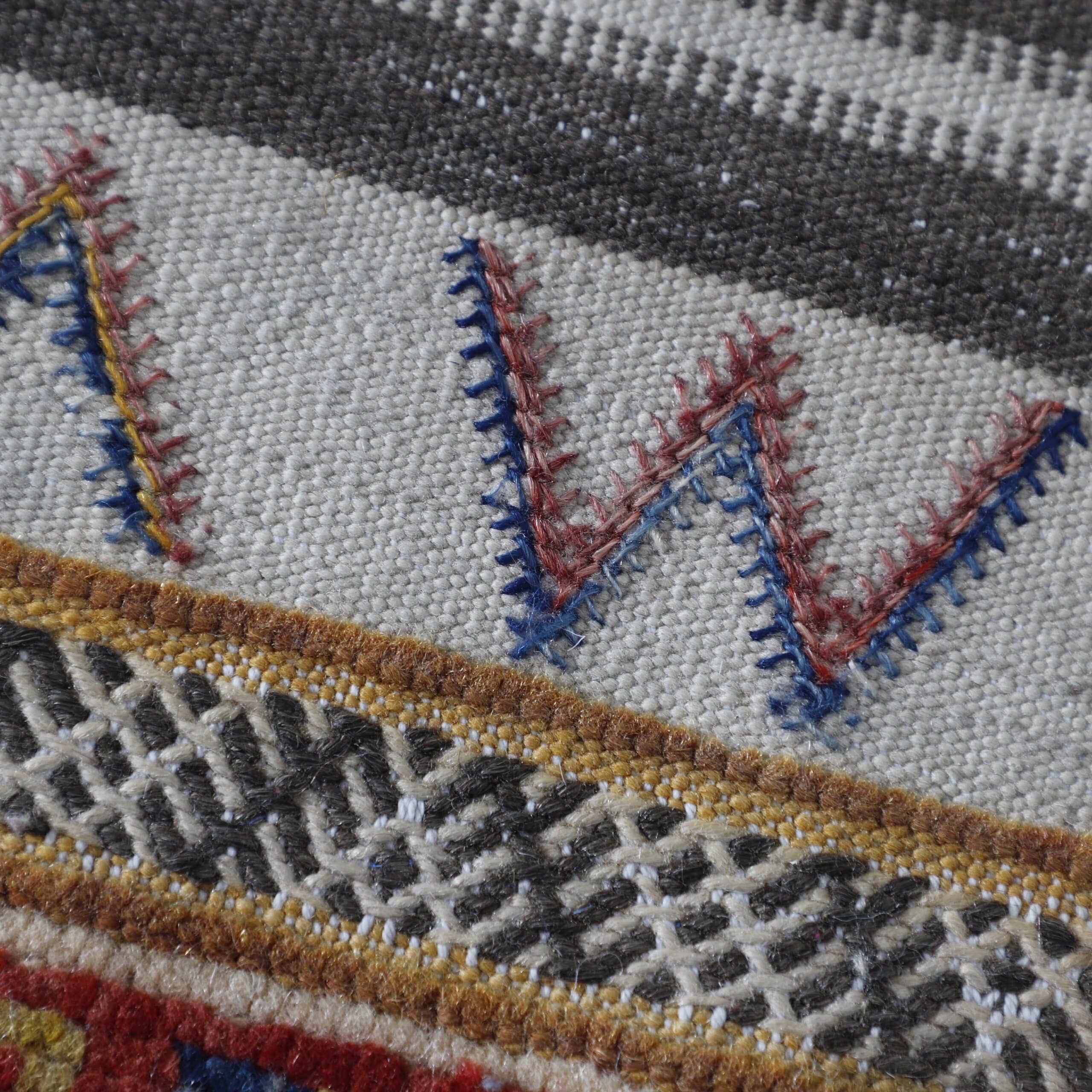 Vintage Glaoui Rug 6.2×3.9 Ft – Handmade Moroccan Wool