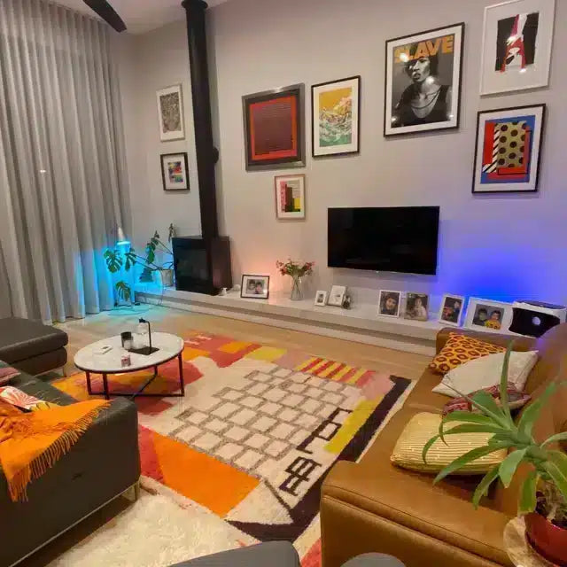 Authentic Abstract Rug - image 2