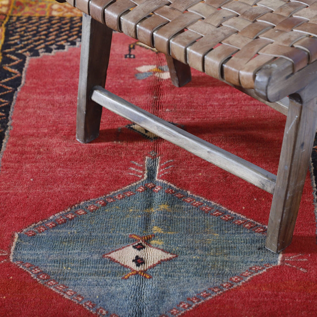 New Taznakht Rug 6.3×3.5 Ft – Handmade Moroccan Wool