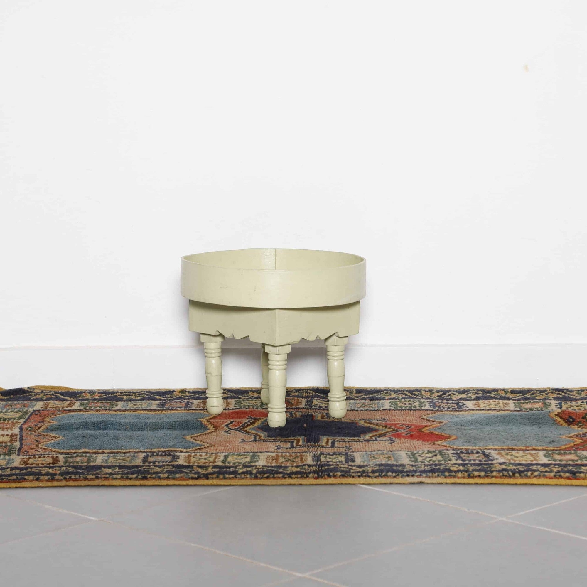 Brown Taznakht Rug 5.4×4.2 Ft – Moroccan Handmade